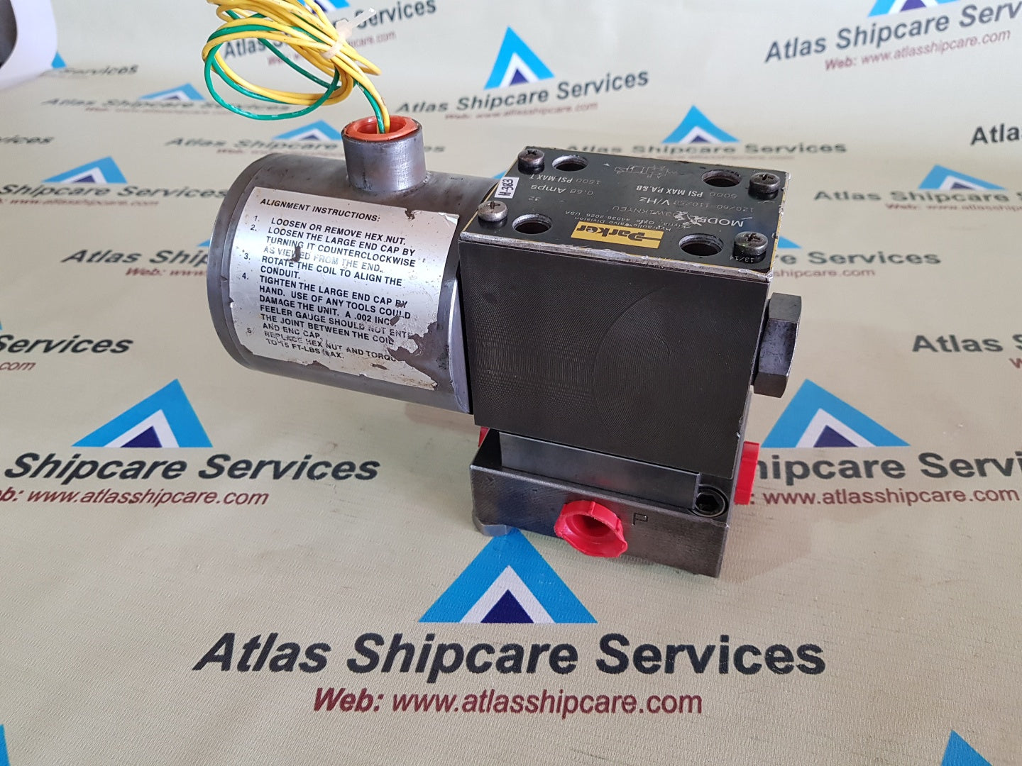 PARKER D3W1KNYEU 32 HYDRAULIC VALVE H383