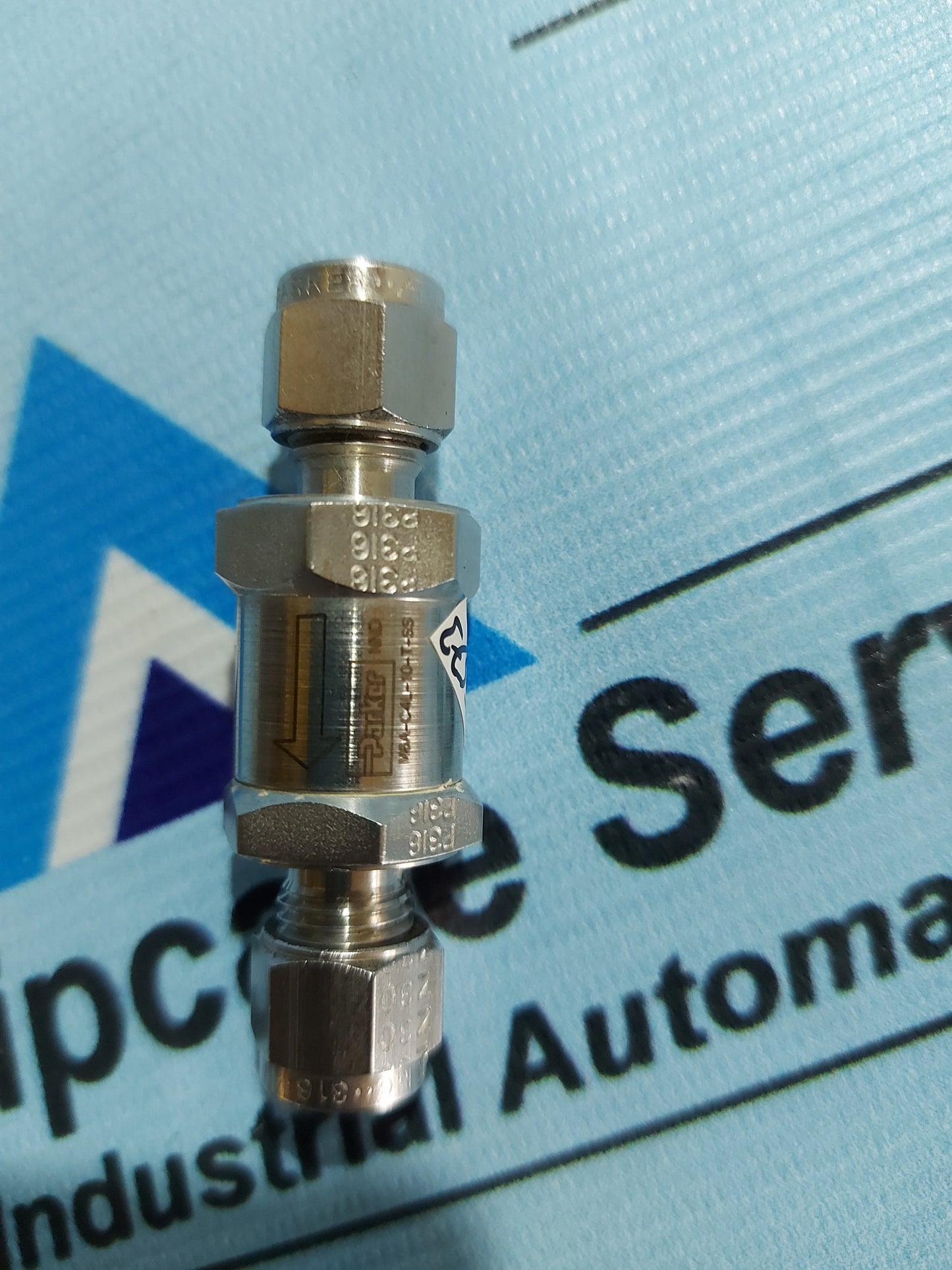 PARKER M6A-C4L-10-T-SS CHECK VALVE