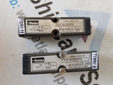 PARKER P2V-AV500PS PILOT OPERATED CONTROL VALVE H142