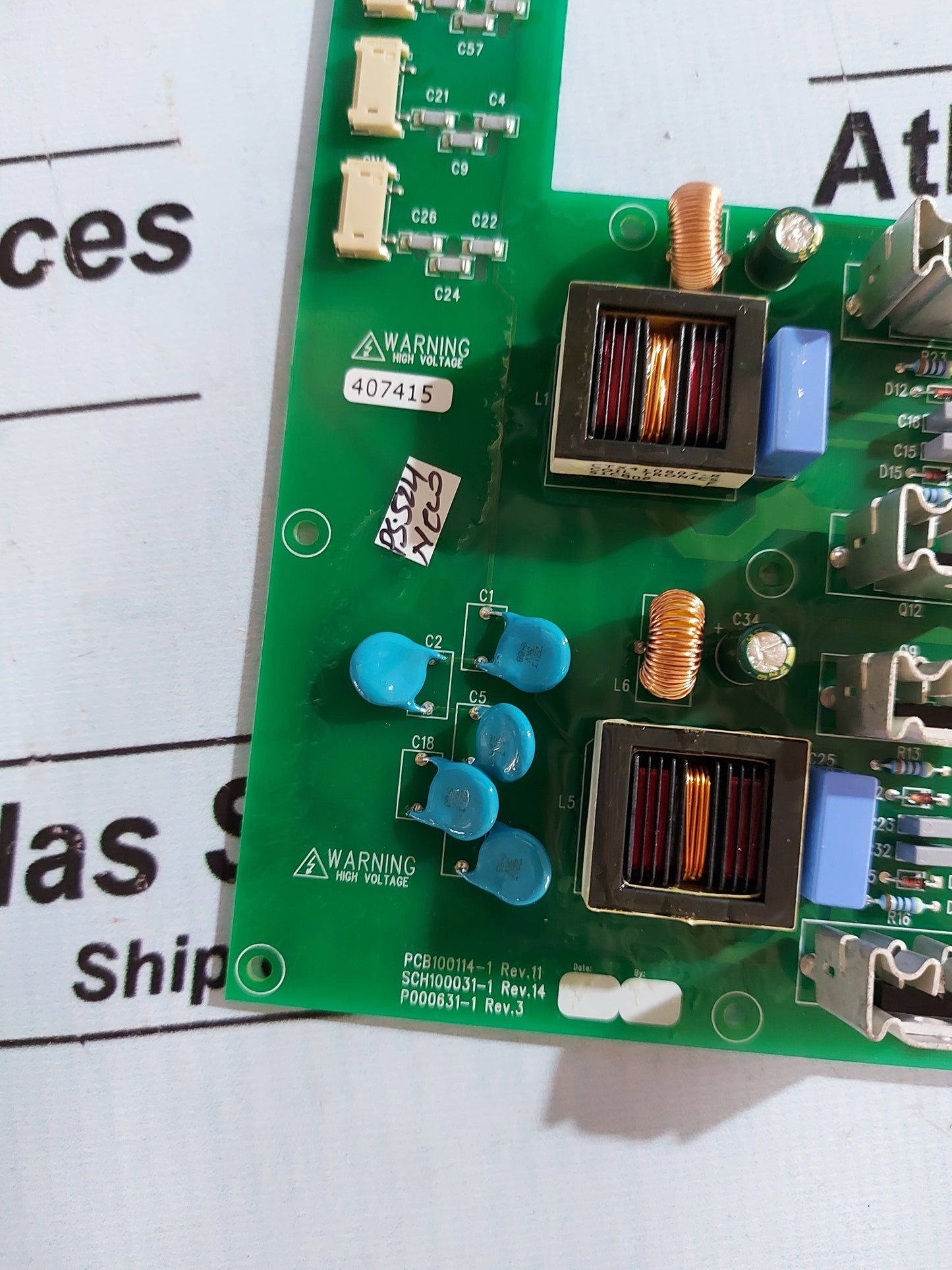 PCB100114-1 REV.11 SCH100031-1 REV.14 PCB CARD