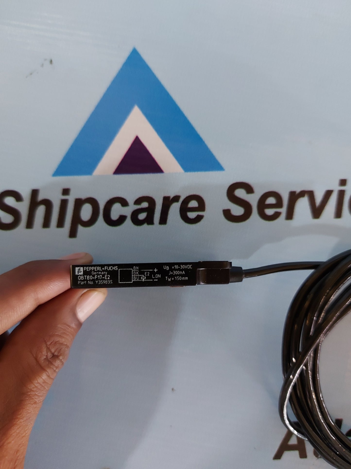 PEPPERL + FUCHS 0BT80-F17-E2 PHOTOELECTRIC SENSOR