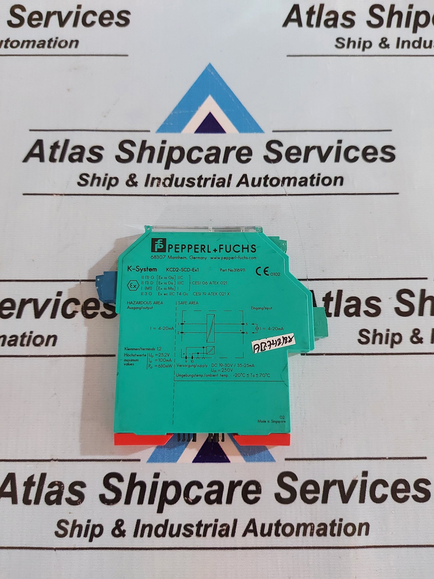 PEPPERL + FUCHS KCD2-SCD-Ex1 SMART CURRENT DRIVER