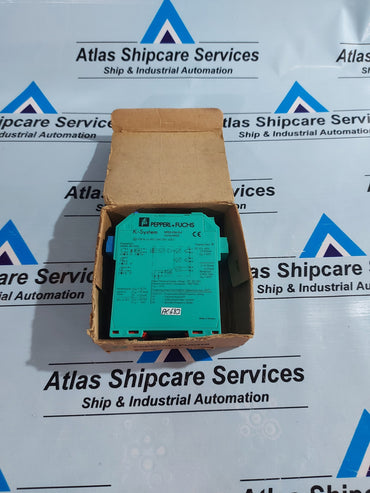 PEPPERL + FUCHS KFD2-FSU-Ex1 FREQUENCY CURRENT CONVERTER LOGIC CONTROL UNIT
