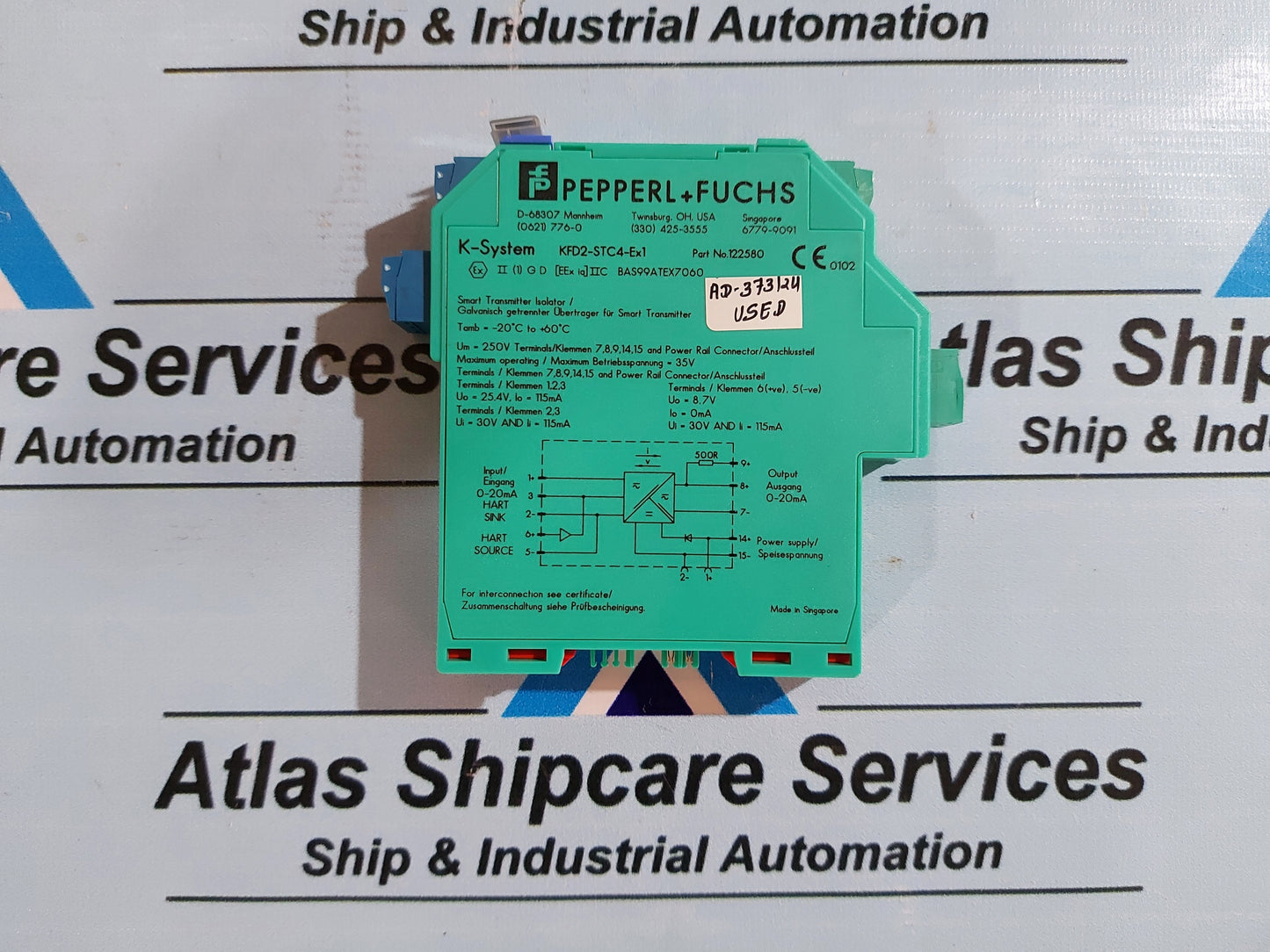PEPPERL + FUCHS KFD2-STC4-Ex1 SMART TRANSMITTER ISOLATOR