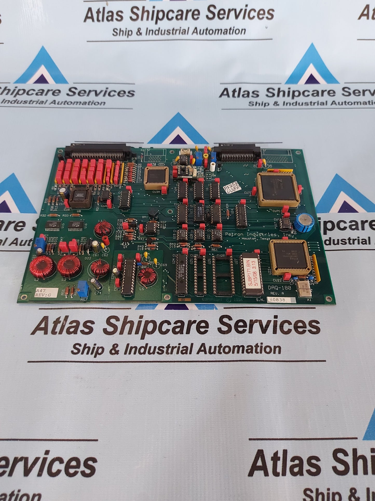 PETRON INDISTRIES DAQ-180 REV.A PCB CARD