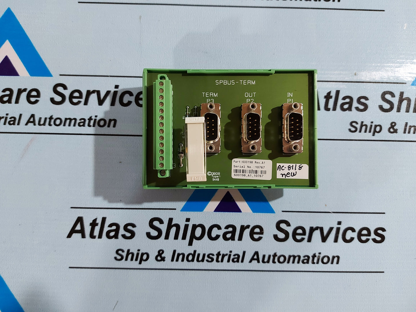 PHOENIX CONTACT 600198 REV.A1 SPBUS-TERM