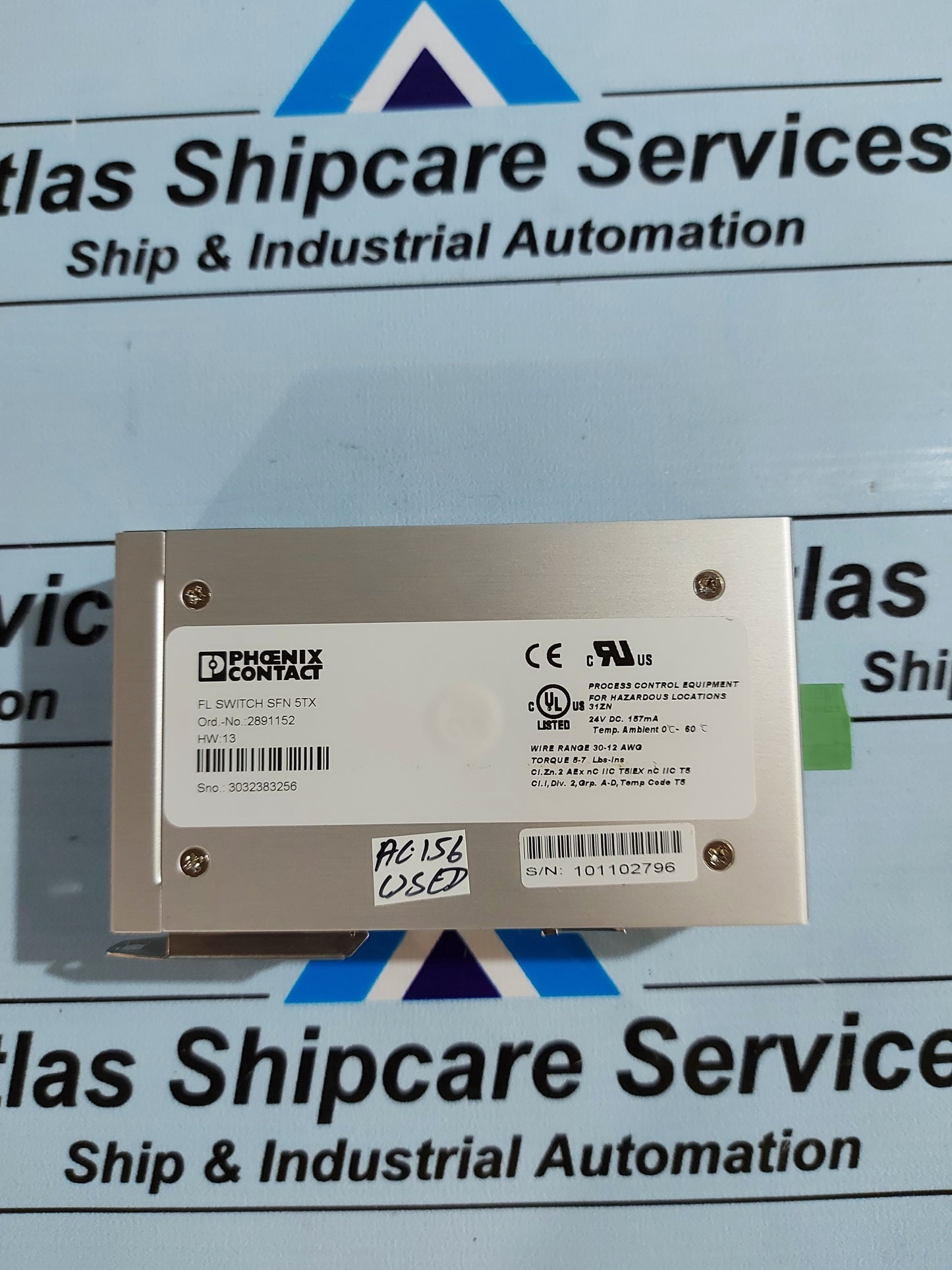 PHOENIX CONTACT FL SWITCH SFN 5TX INDUSTRIAL 5 PORT ETHERNET SWITCH