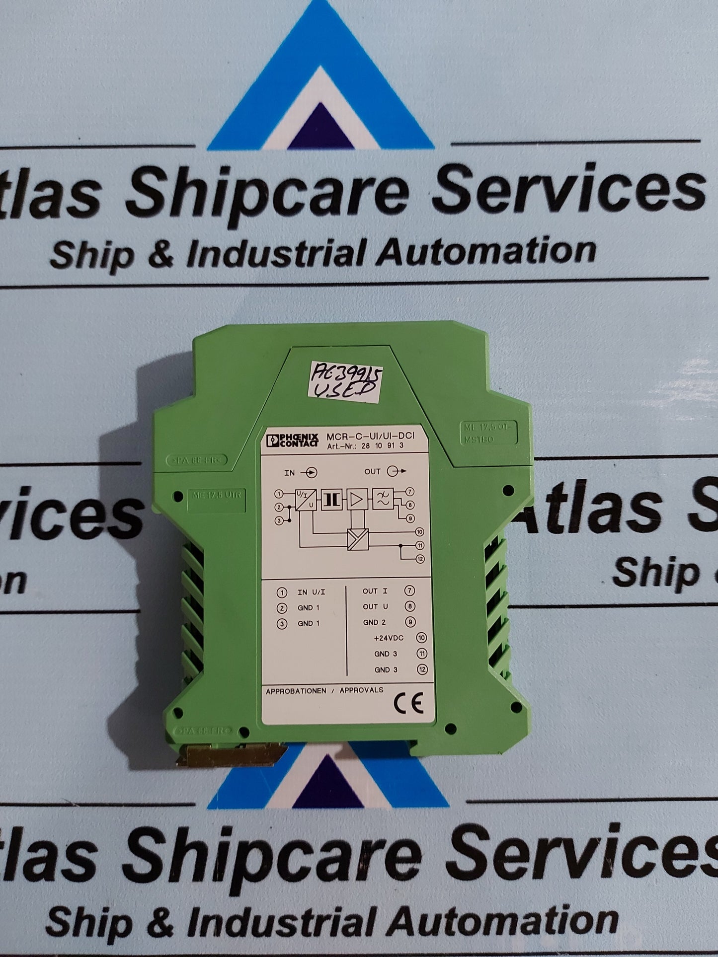 PHOENIX CONTACT MCR-C-UI/UI-DCI 2810913 SIGNAL CONDITIONER
