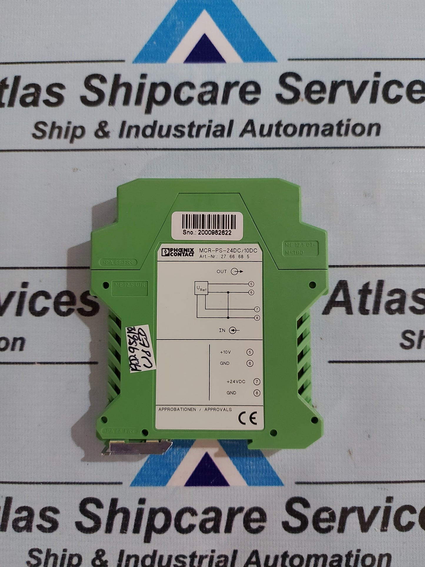 PHOENIX CONTACT MCR-PS-24DC/10DC - 2766685 SIGNAL CONDITIONER