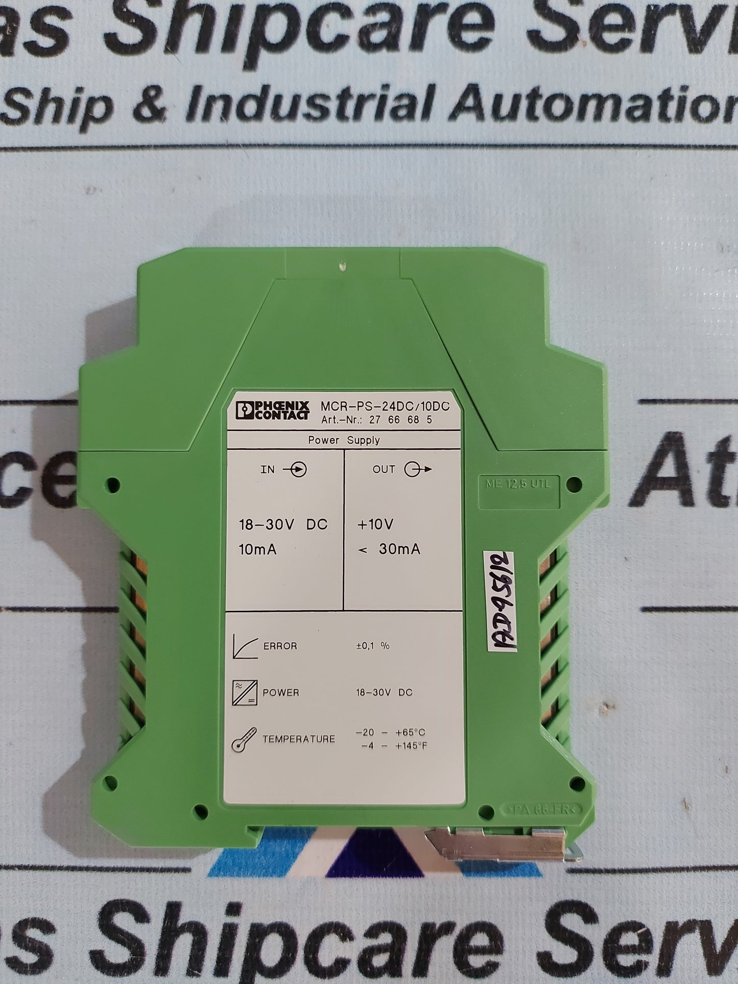 PHOENIX CONTACT MCR-PS-24DC/10DC - 2766685 SIGNAL CONDITIONER