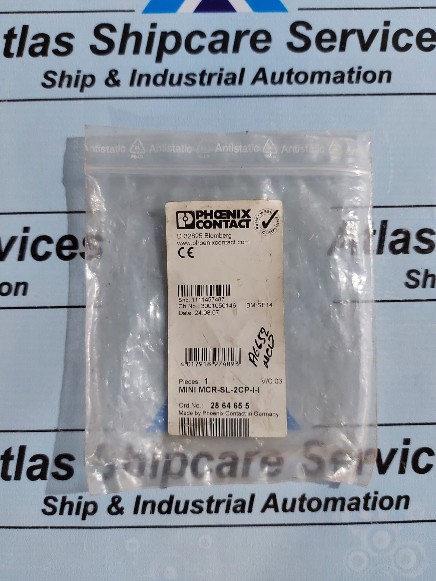 PHOENIX CONTACT MINI MCR-SL-2CP-I-I 2864655 LOOP-POWERED ISOLATORS