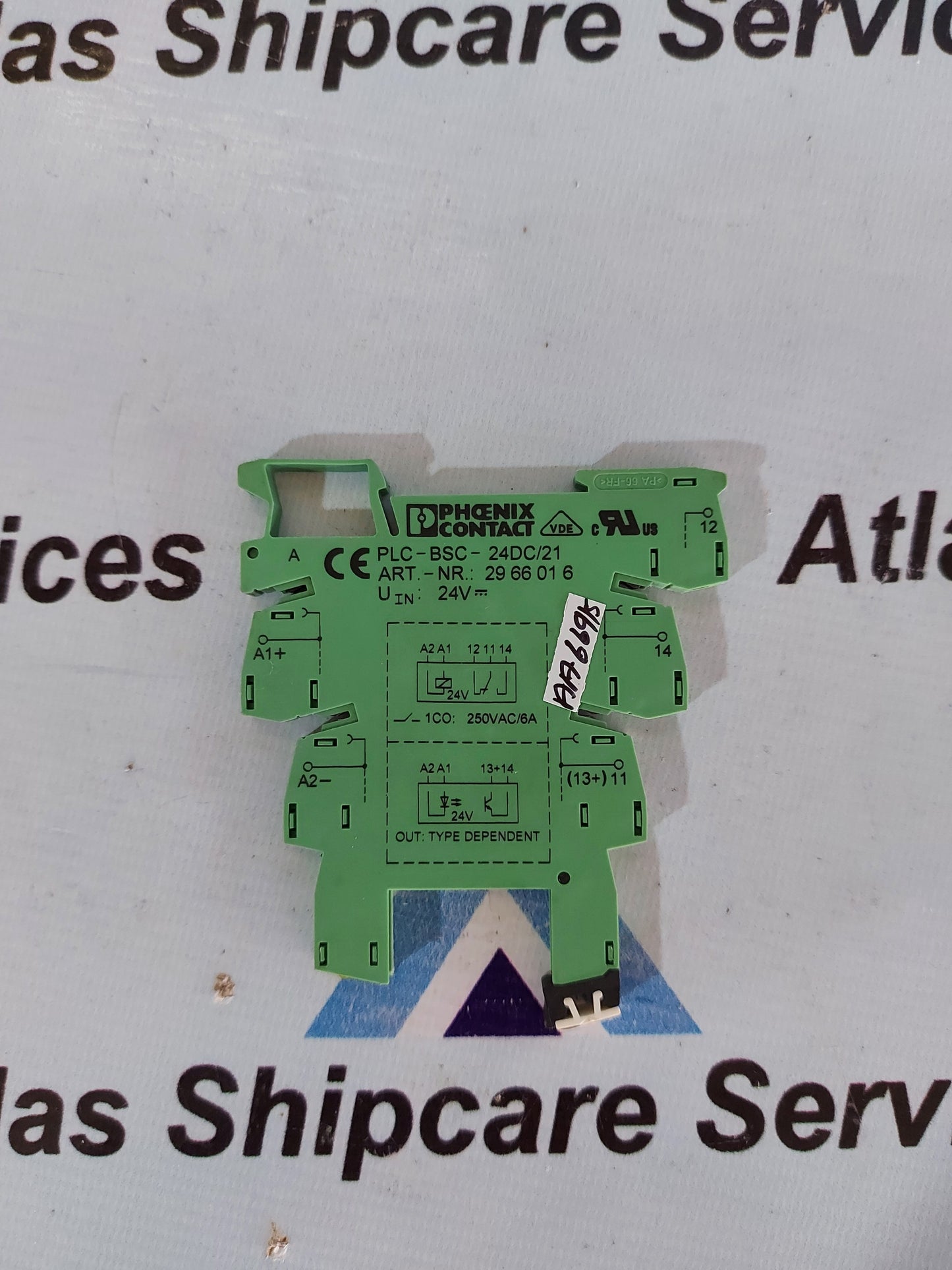 PHOENIX CONTACT PLC-BSC-24DC/21 RELAY TERMINAL BLOCK MODULE