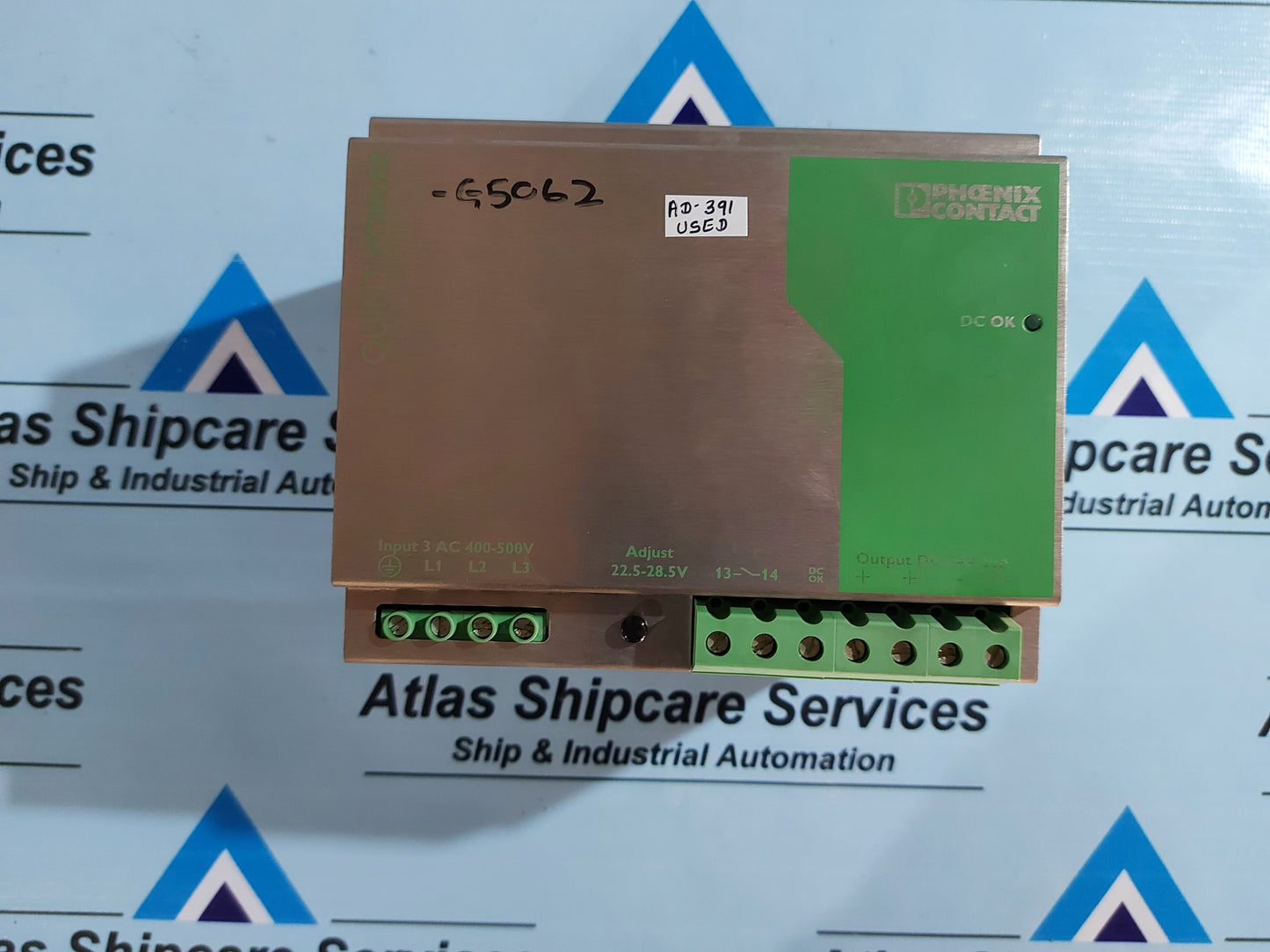 PHOENIX CONTACT QUINT-PS-3x400-500AC/24DC/20 POWER SUPPLY UNIT