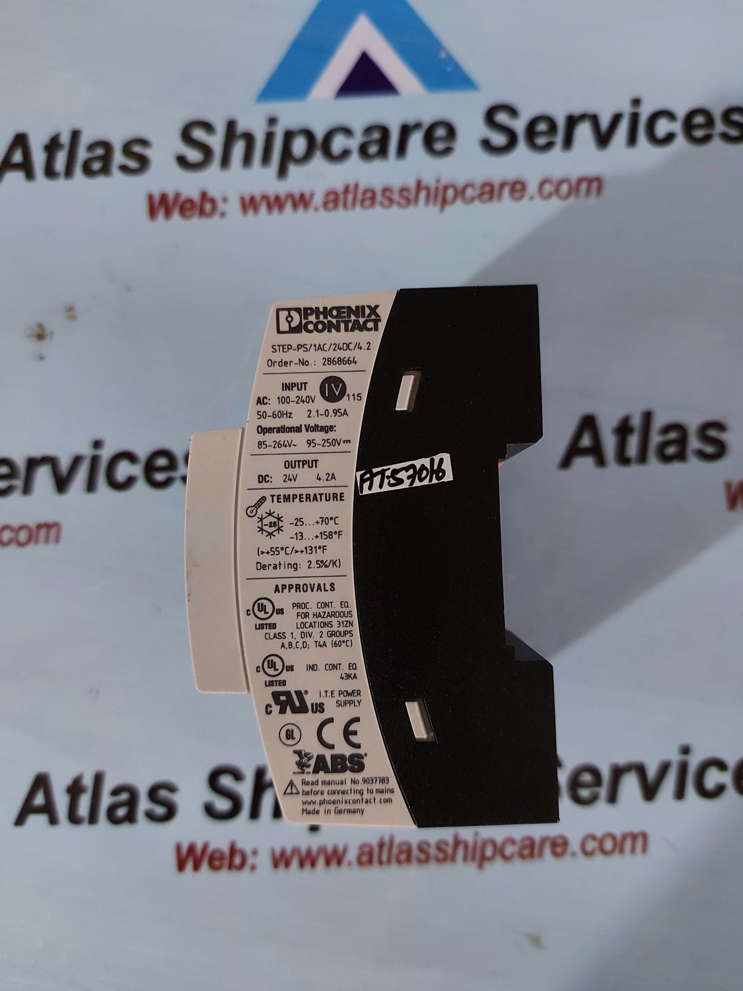 PHOENIX CONTACT STEP-PS/1AC/24DC/4.2 POWER SUPPLY