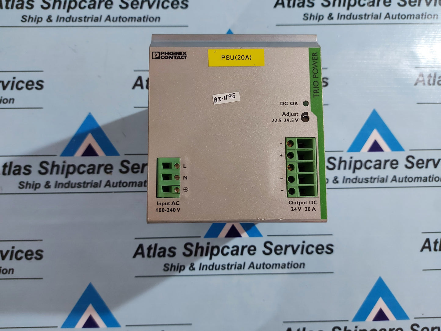 PHOENIX CONTACT TRIO-PS/1AC/24DC/20 - 2866381 POWER SUPPLY UNIT