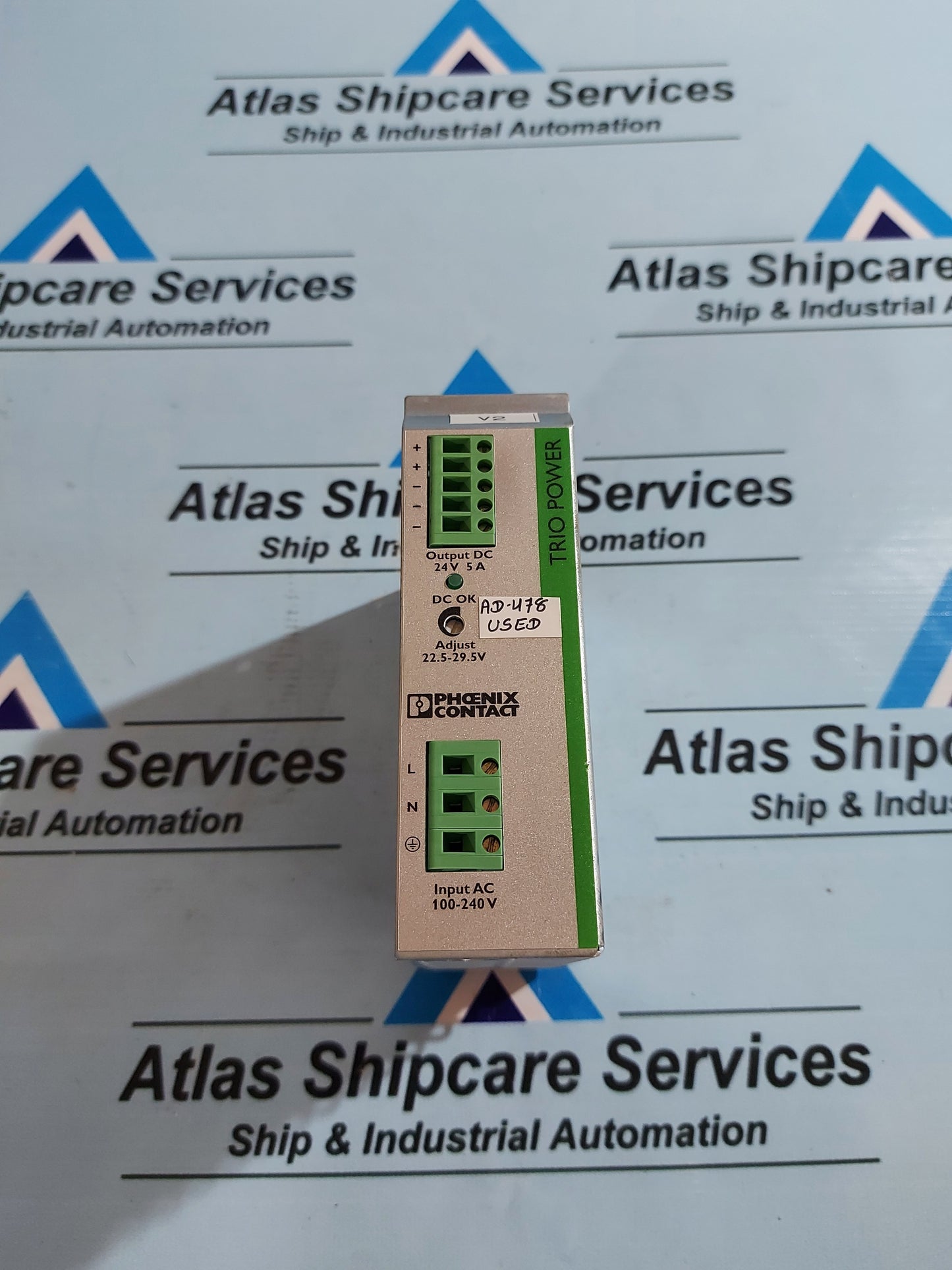 PHOENIX CONTACT TRIO-PS/1AC/24DC/5 - 2866310 POWER SUPPLY UNIT