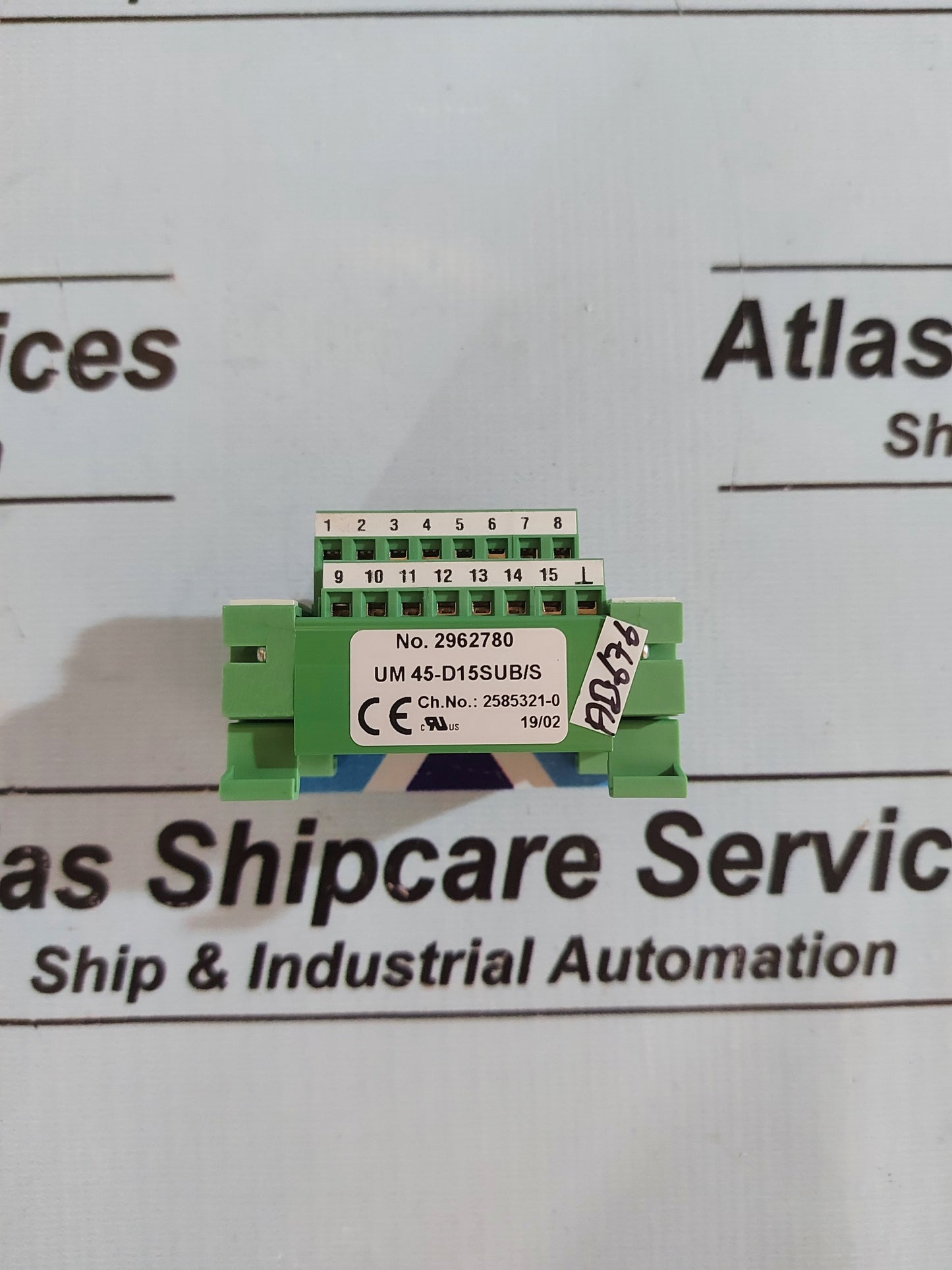 PHOENIX CONTACT UM 45-D15SUB/S 2962780 INTERFACE MODULE