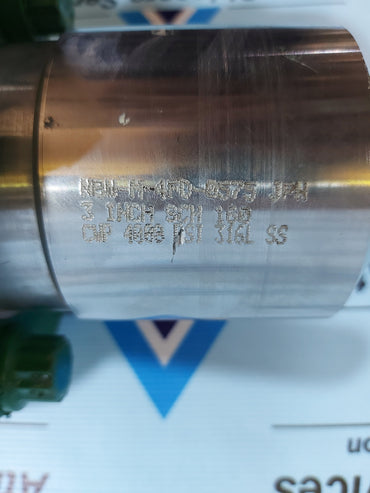 PIPER VALVE SYSTEMS BAR33-S-001B BALL VALVE