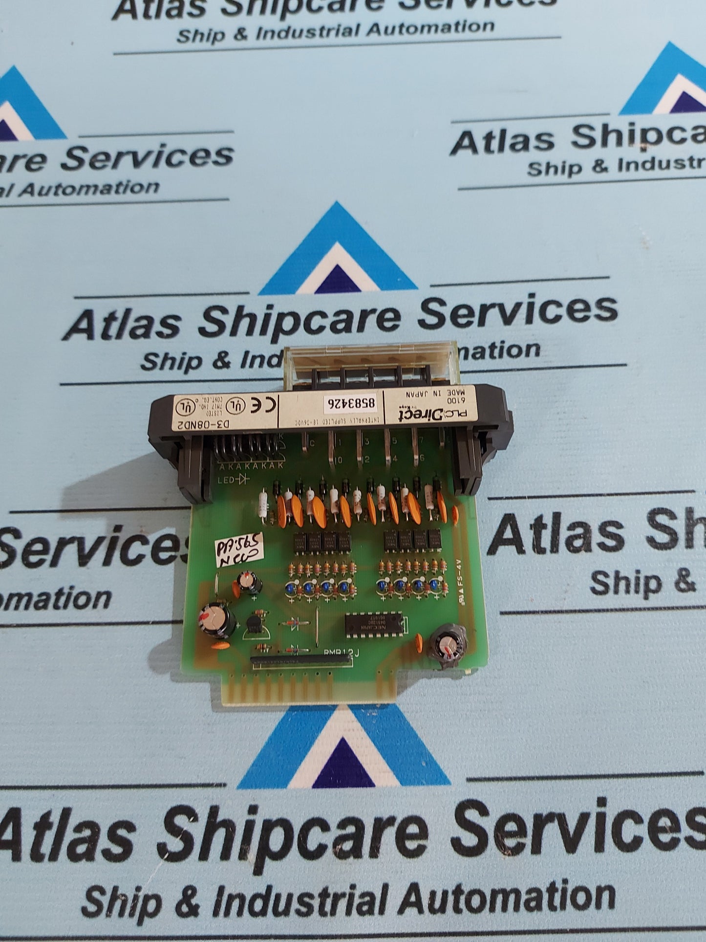 PLC DIRECT D3-08ND2 INPUT MODULE 24VDC