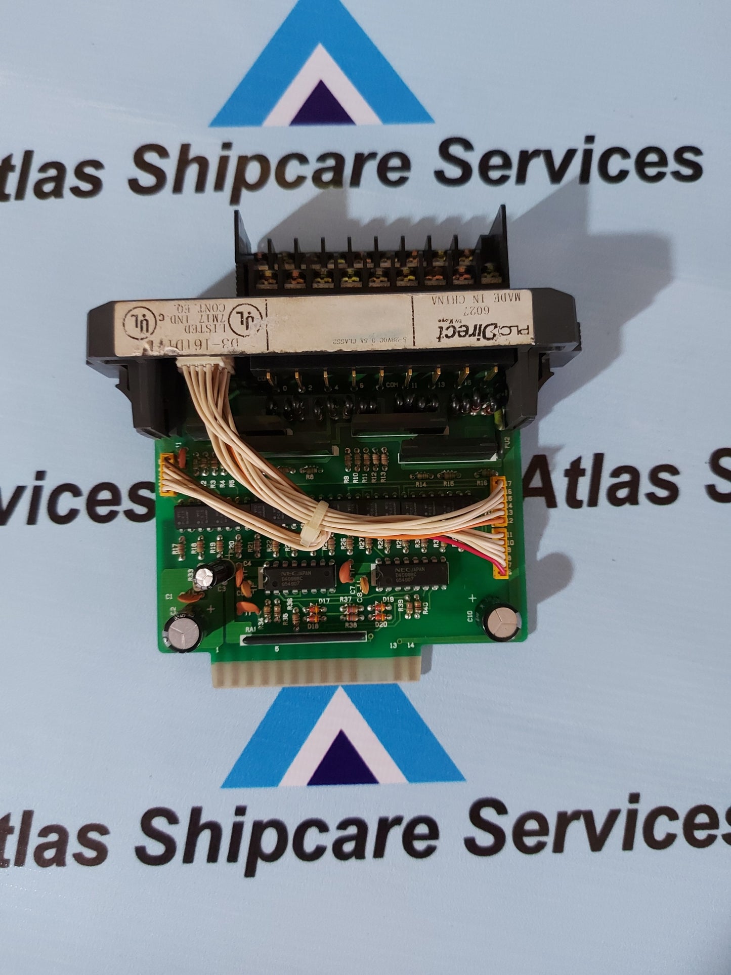 PLC DIRECT D3-16TD1-1 24VDC OUTPUT MODULE