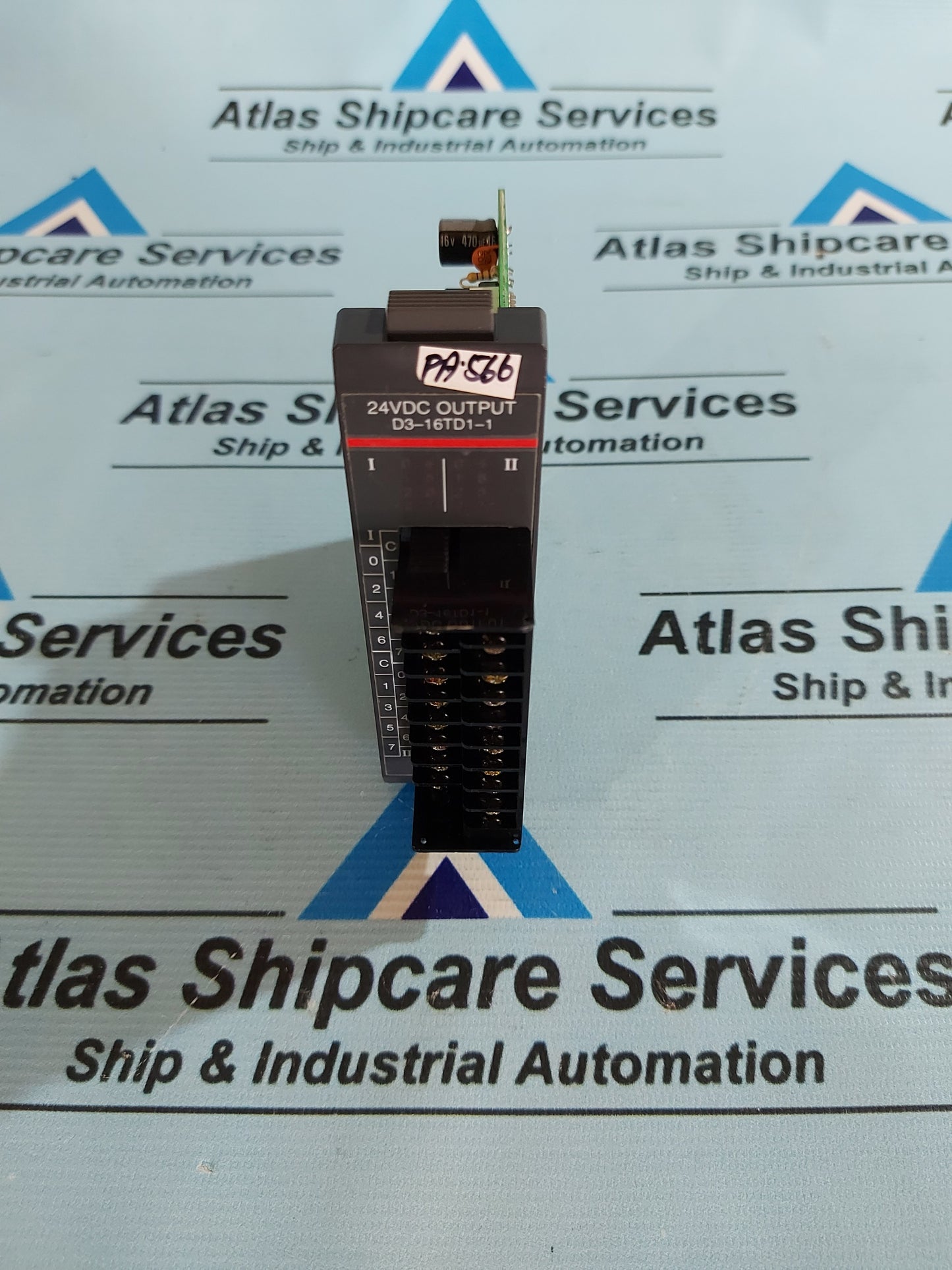 PLC DIRECT D3-16TD1-1 OUTPUT MODULE 24VDC