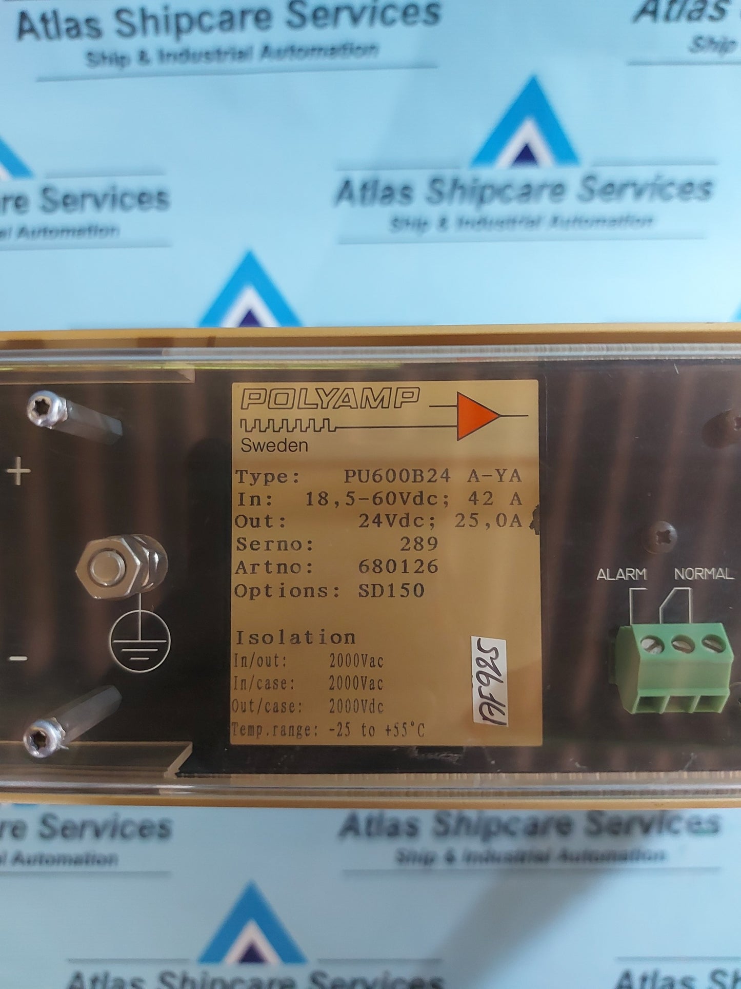 POLYAMP PU600B24 A-YA DC/DC CONVERTER