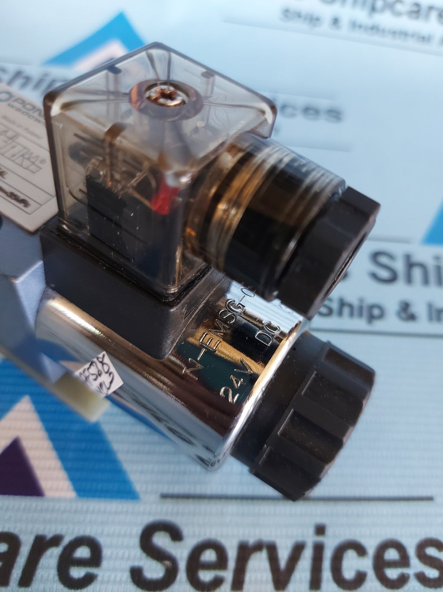 PONAR WADOWICE 4WE6 E 32/G24NZ4L HYDRAULIC SOLENOID VALVE