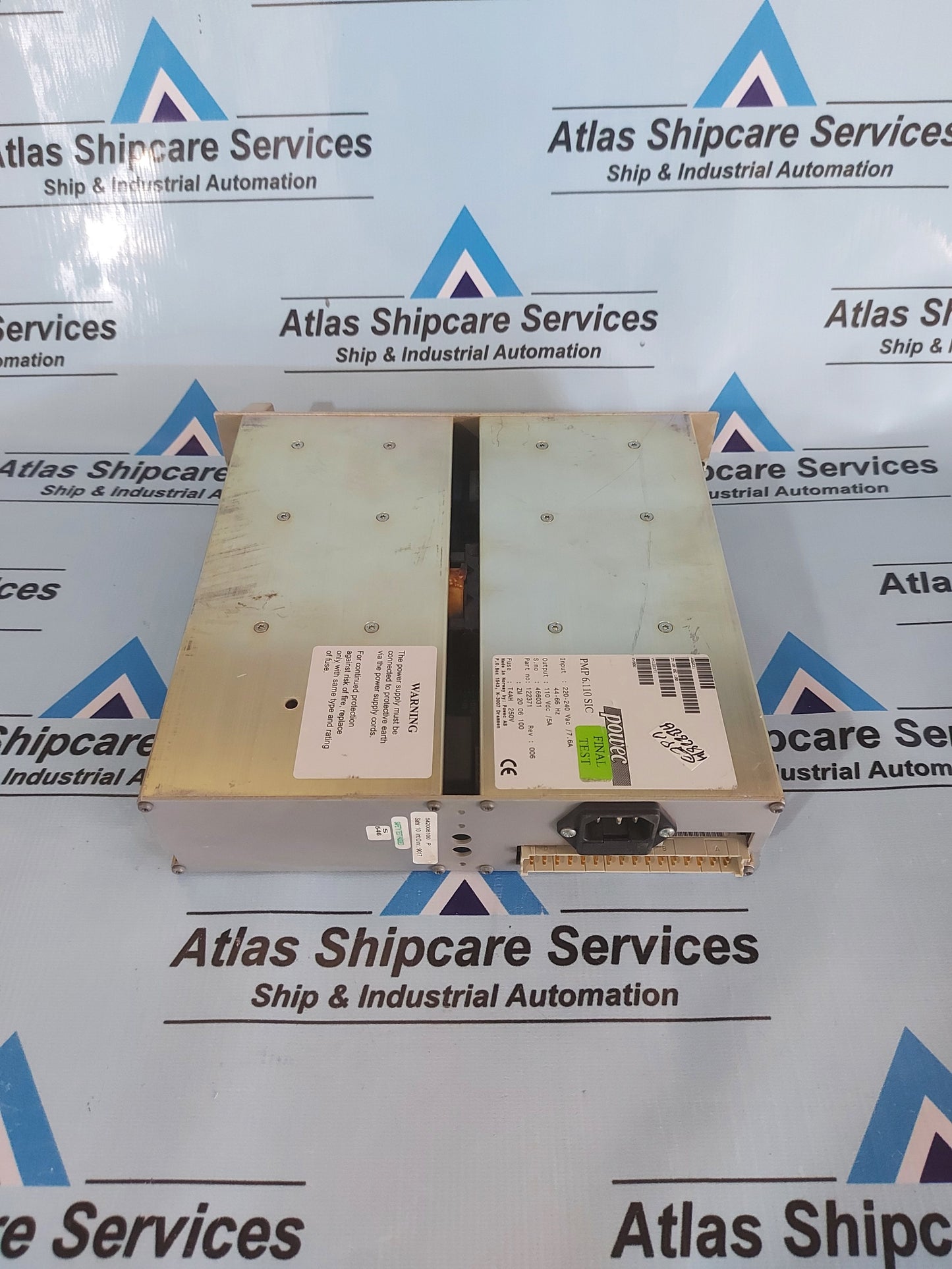 POWEC PMP 6.110 SIC POWER SUPPLY RECTIFIER MODULE