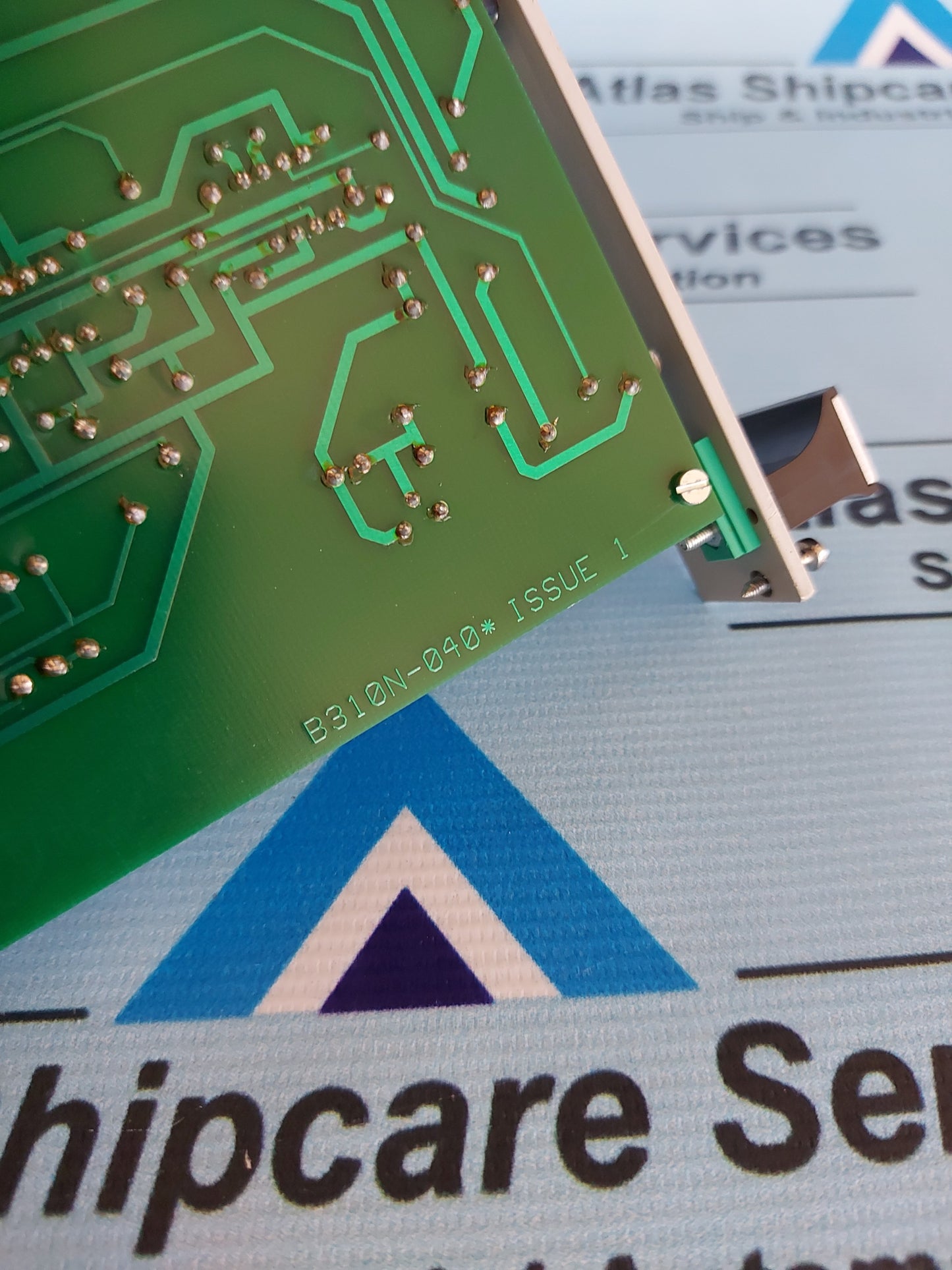 POWER NOVA B310N-0400 ISSUE 1 ACTIVE LOAD FEEDBACK CONTROL PCB CARD