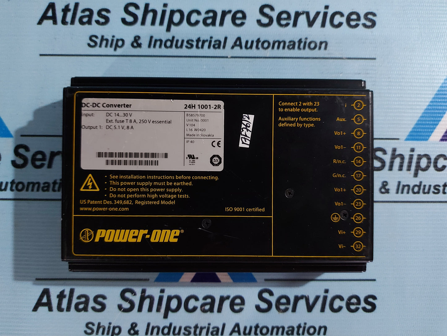 POWER-ONE 24H 1001-2R DC-DC CONVERTER