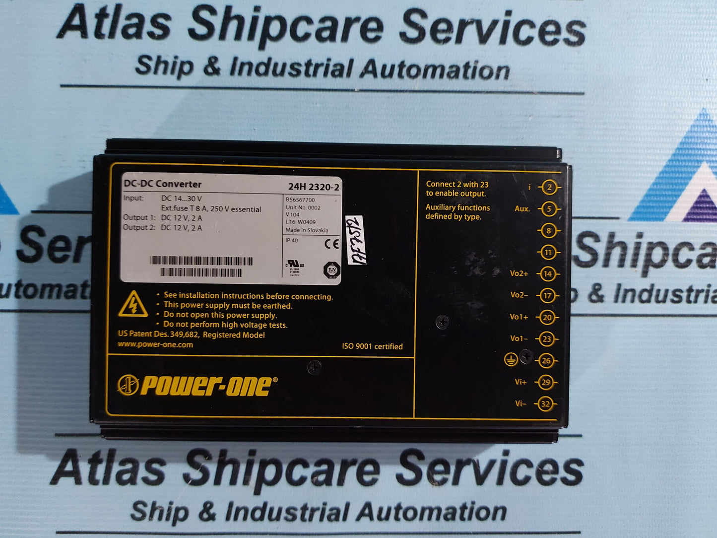POWER-ONE 24H 2320-2 DC-DC CONVERTER