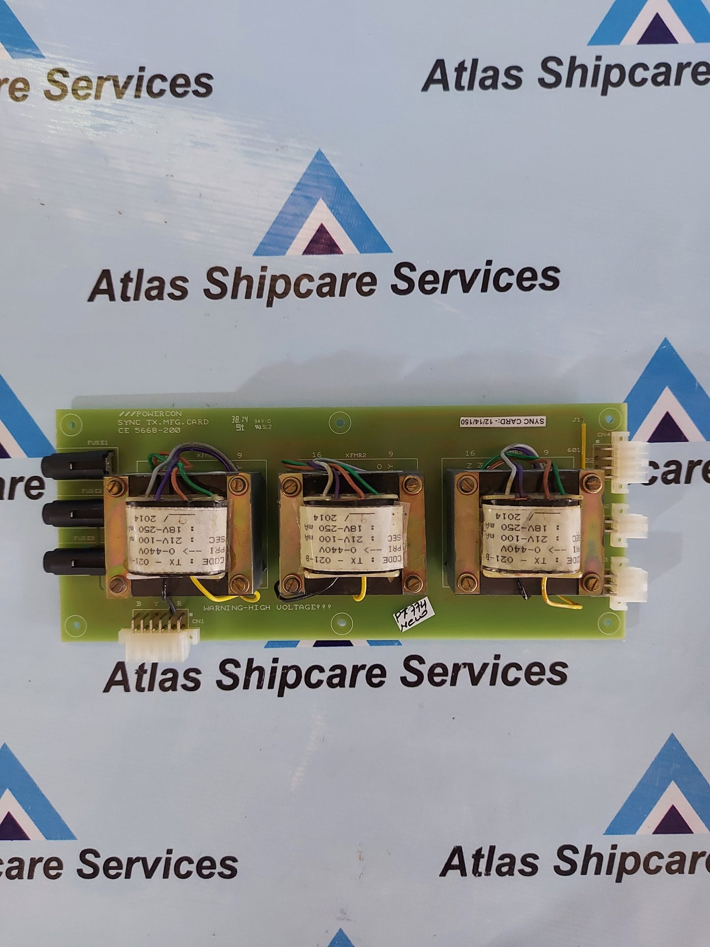 POWERCON CE 5668-200 SYNC TX-MFG.CARD