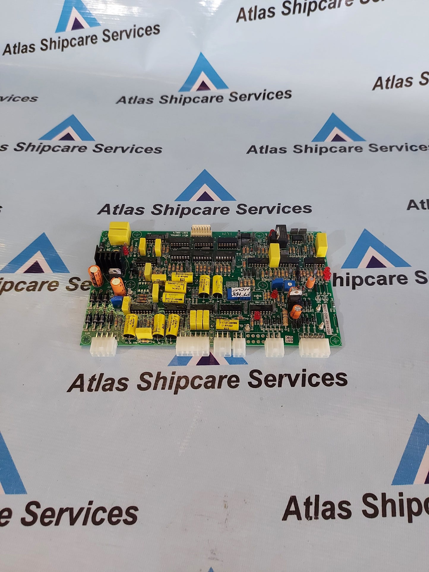 POWERCON RECT CONTROL 5287-209/4 PCB CARD