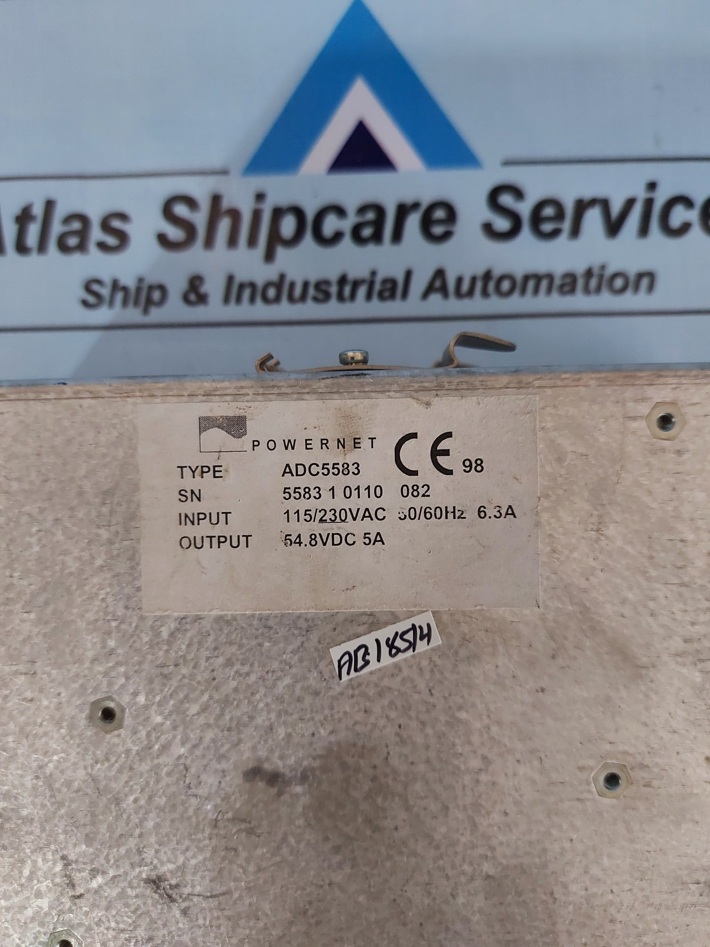 POWERNET ADC5583 POWER SUPPLY