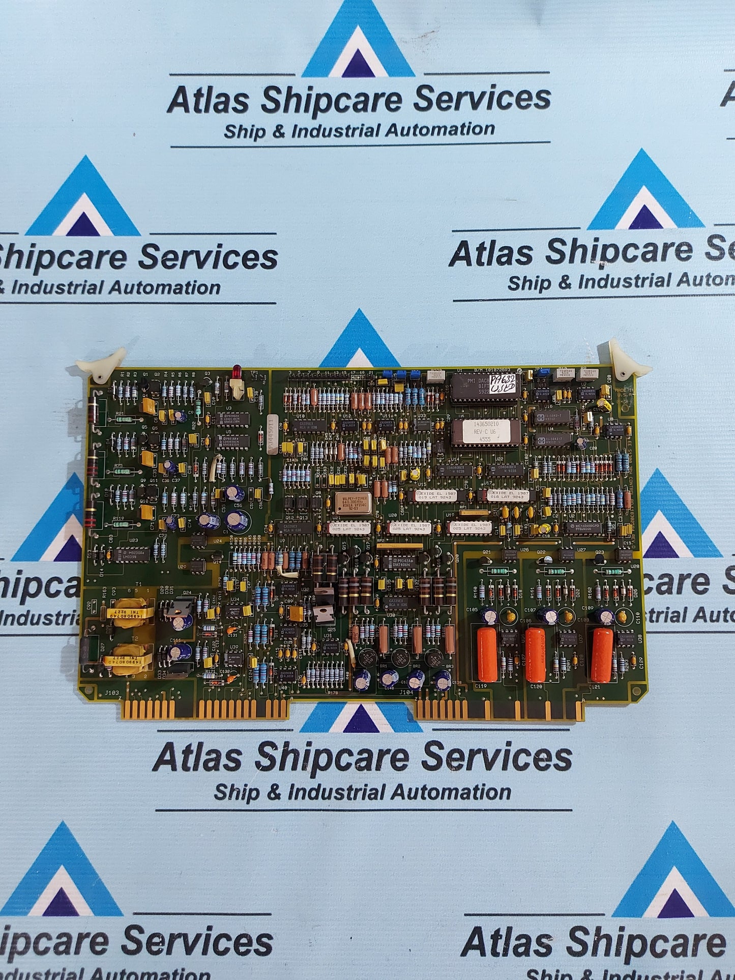 POWERWARE/EXIDE 101072693 EE S1300 3PH CONTROL BOARD REV.G 118302584 REV.D