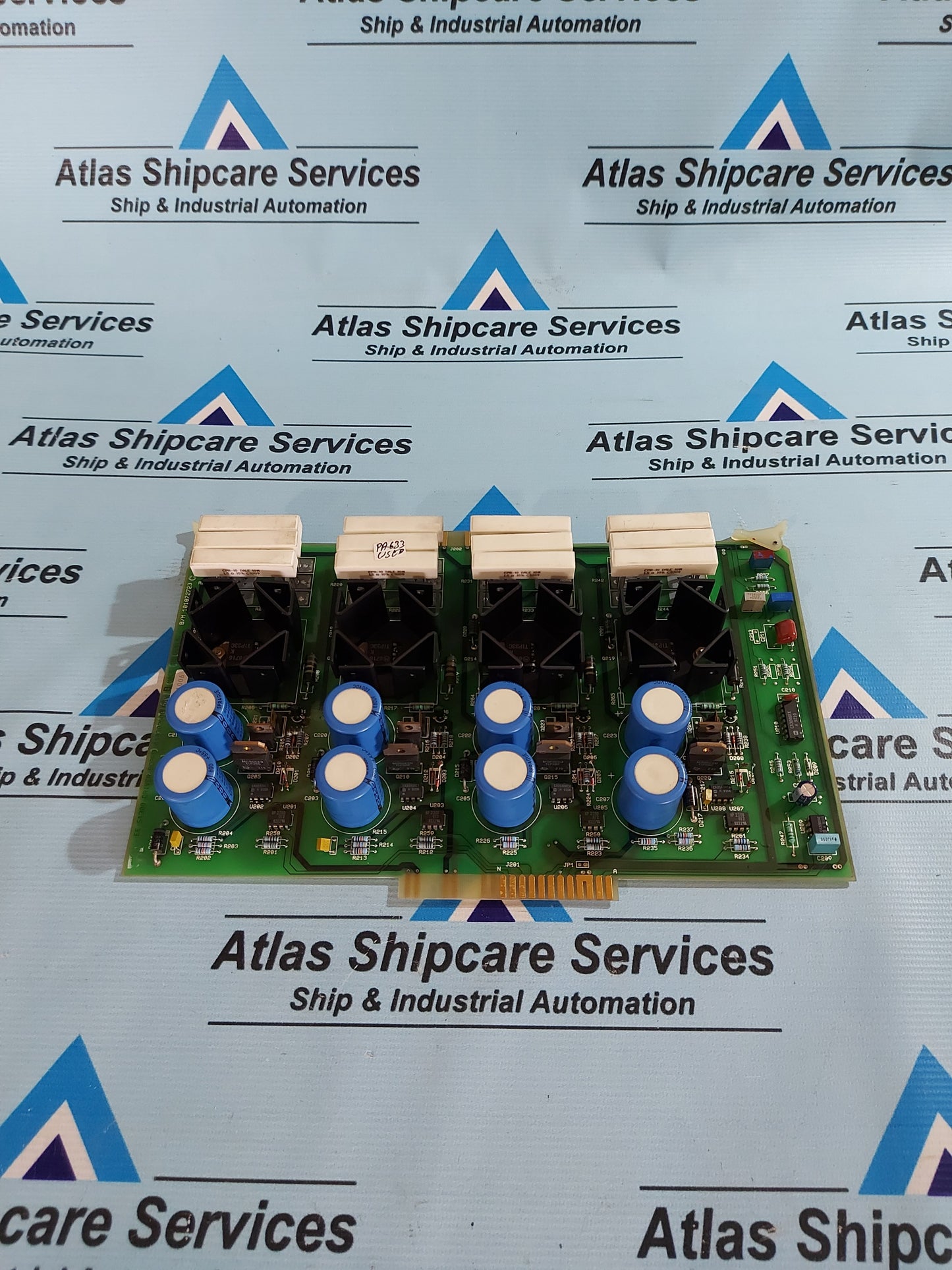 POWERWARE/EXIDE 101072723 REV.C EE S1300 DRIVER BOARD 118302608 REV.B