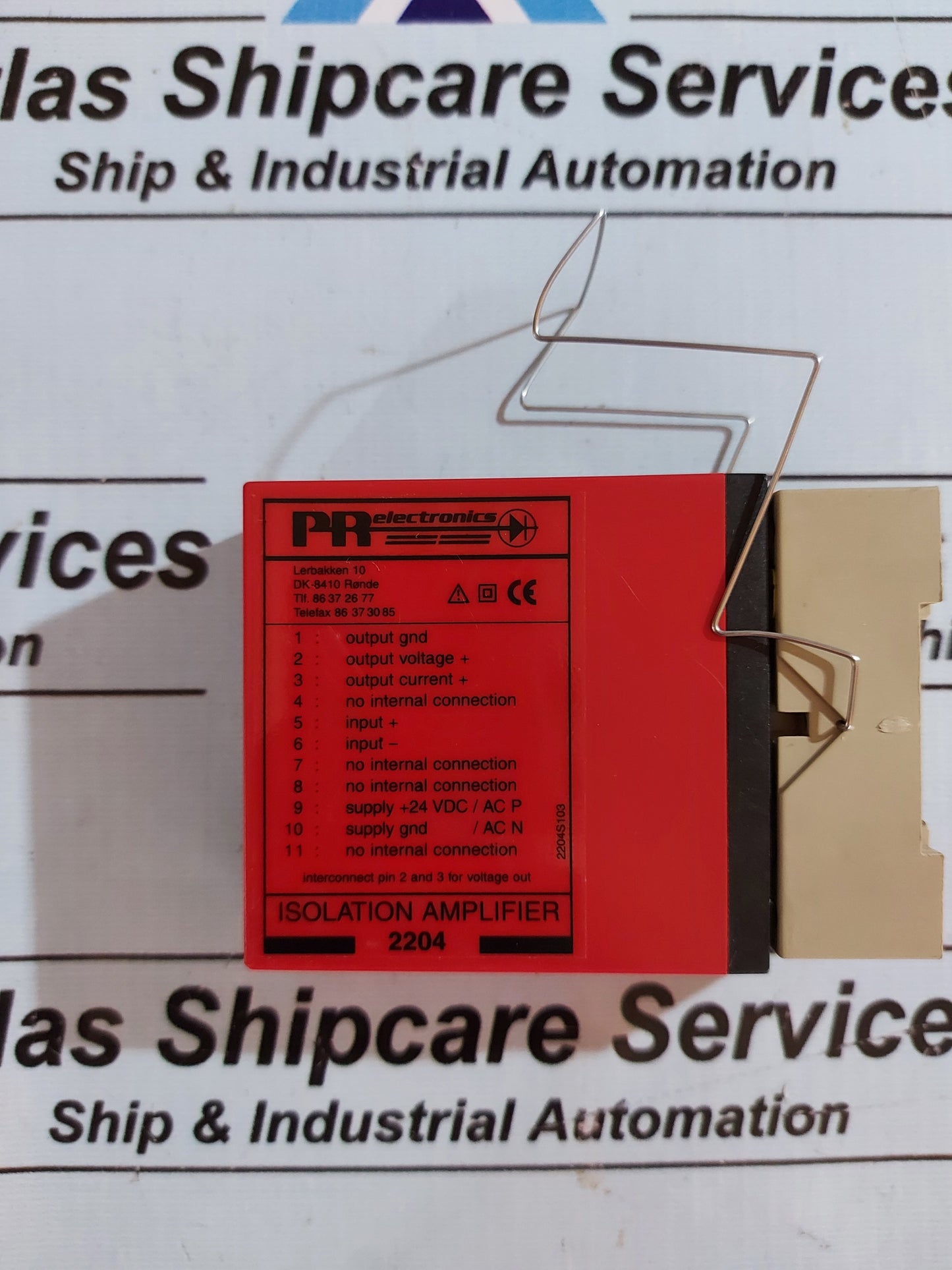 PR ELECTRONICS 2204 ISOLATION AMPLIFIER