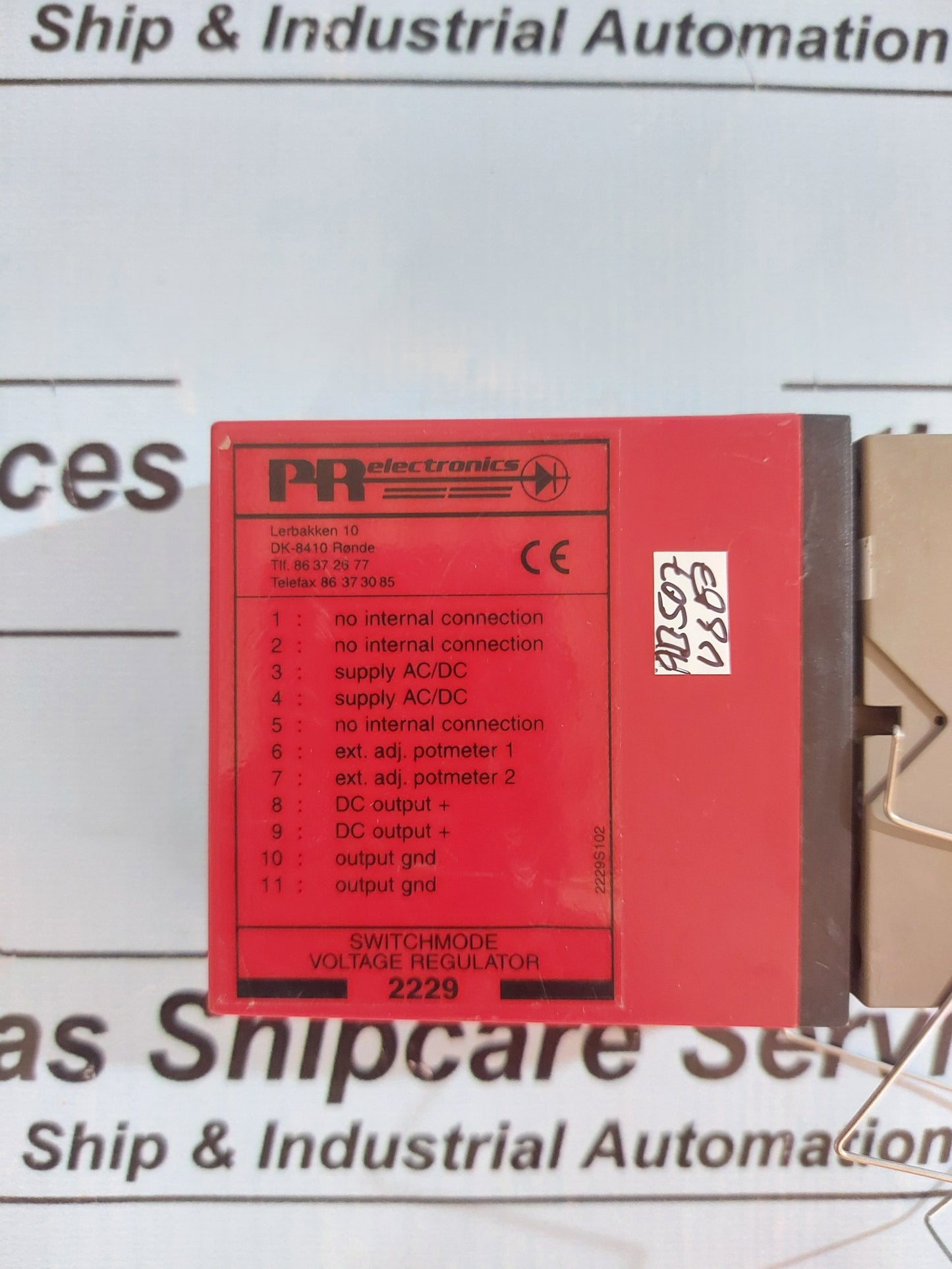PR ELECTRONICS 2229 SWITCHMODE VOLTAGE REGULATOR