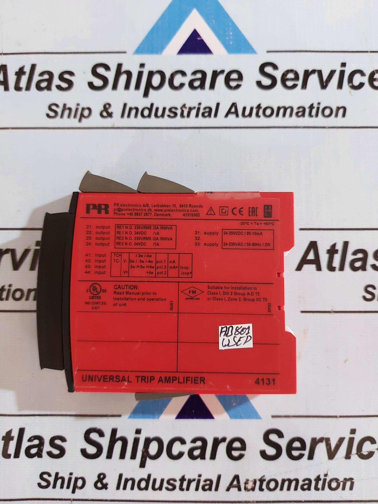 PR ELECTRONICS 4131 UNIVERSAL TRIP AMPLIFIER