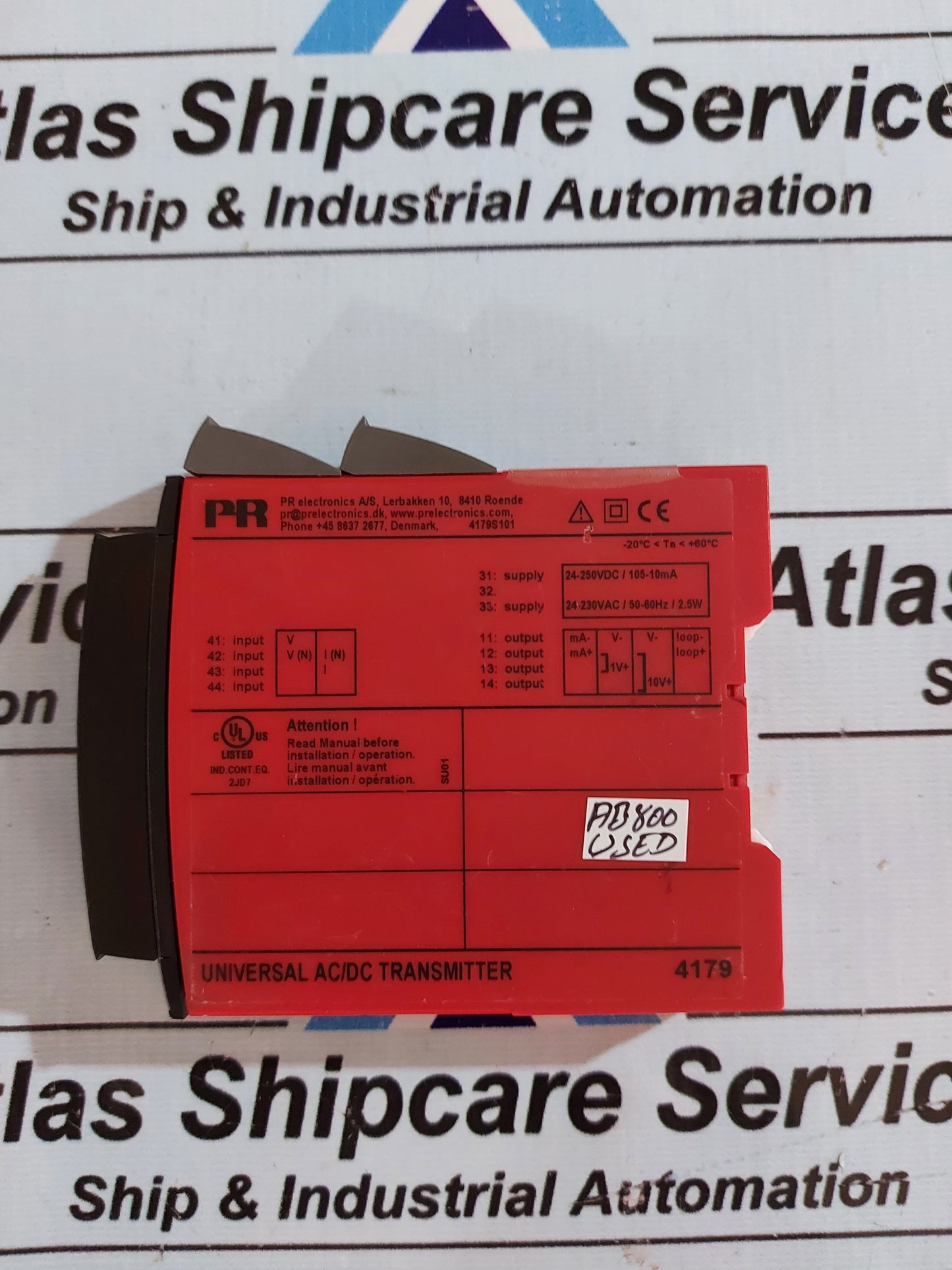 PR ELECTRONICS 4179 UNIVERSAL AC/DC TRANSMITTER