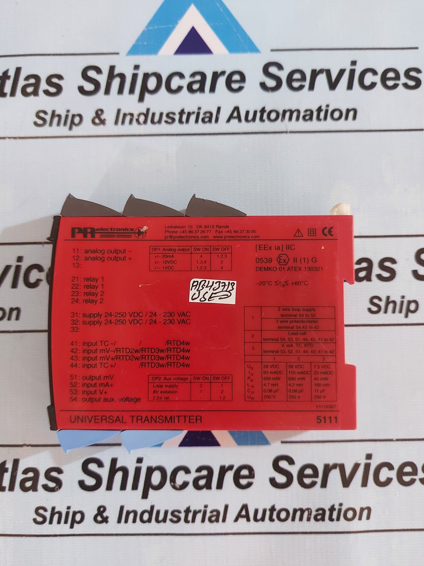 PR ELECTRONICS 5111 UNIVERSAL TRANSMITTER