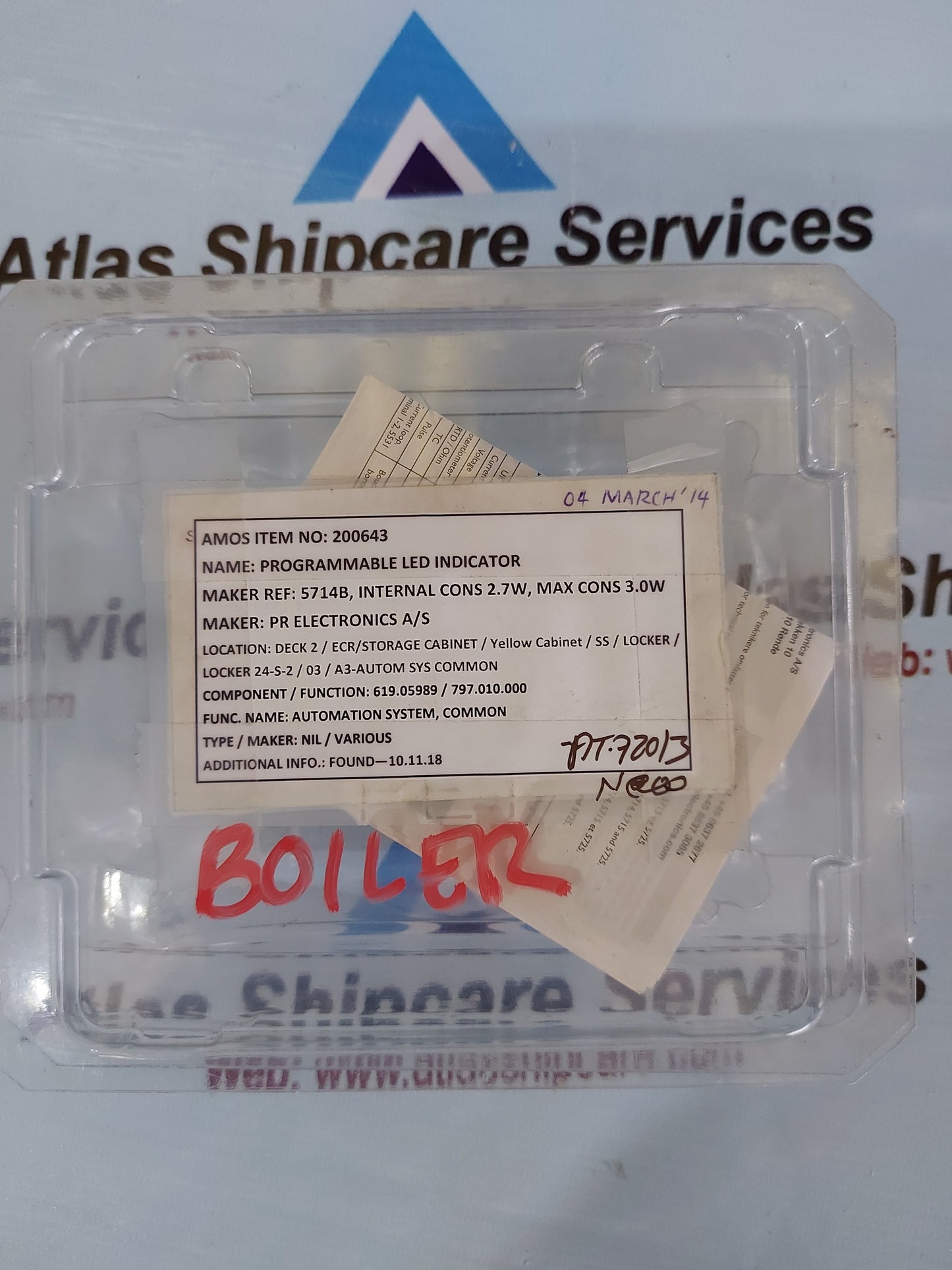 PR ELECTRONICS 5714B PROGRAMMABLE LED INDICATOR