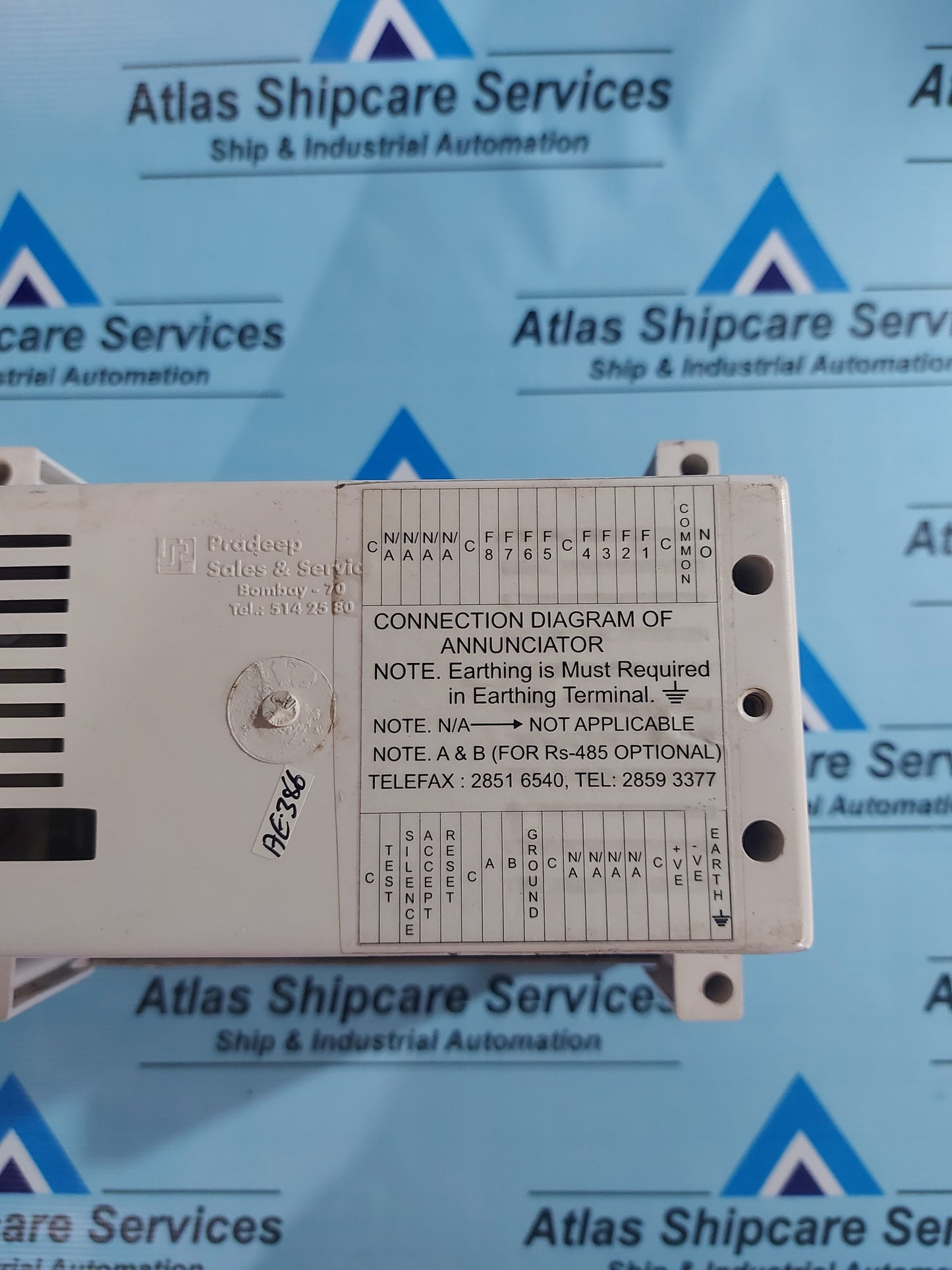 PRADEEP P-09E MICROPROCESSOR BASED ANNUNCIATOR