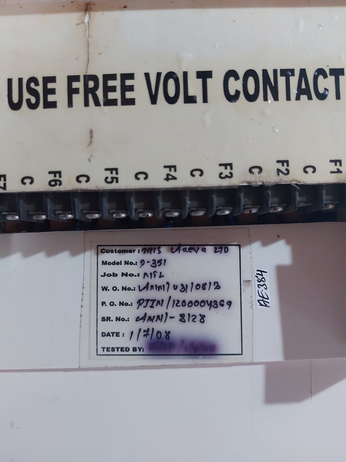 PRADEEP P-351 MICROPROCESSOR BASED ANNUNCIATOR