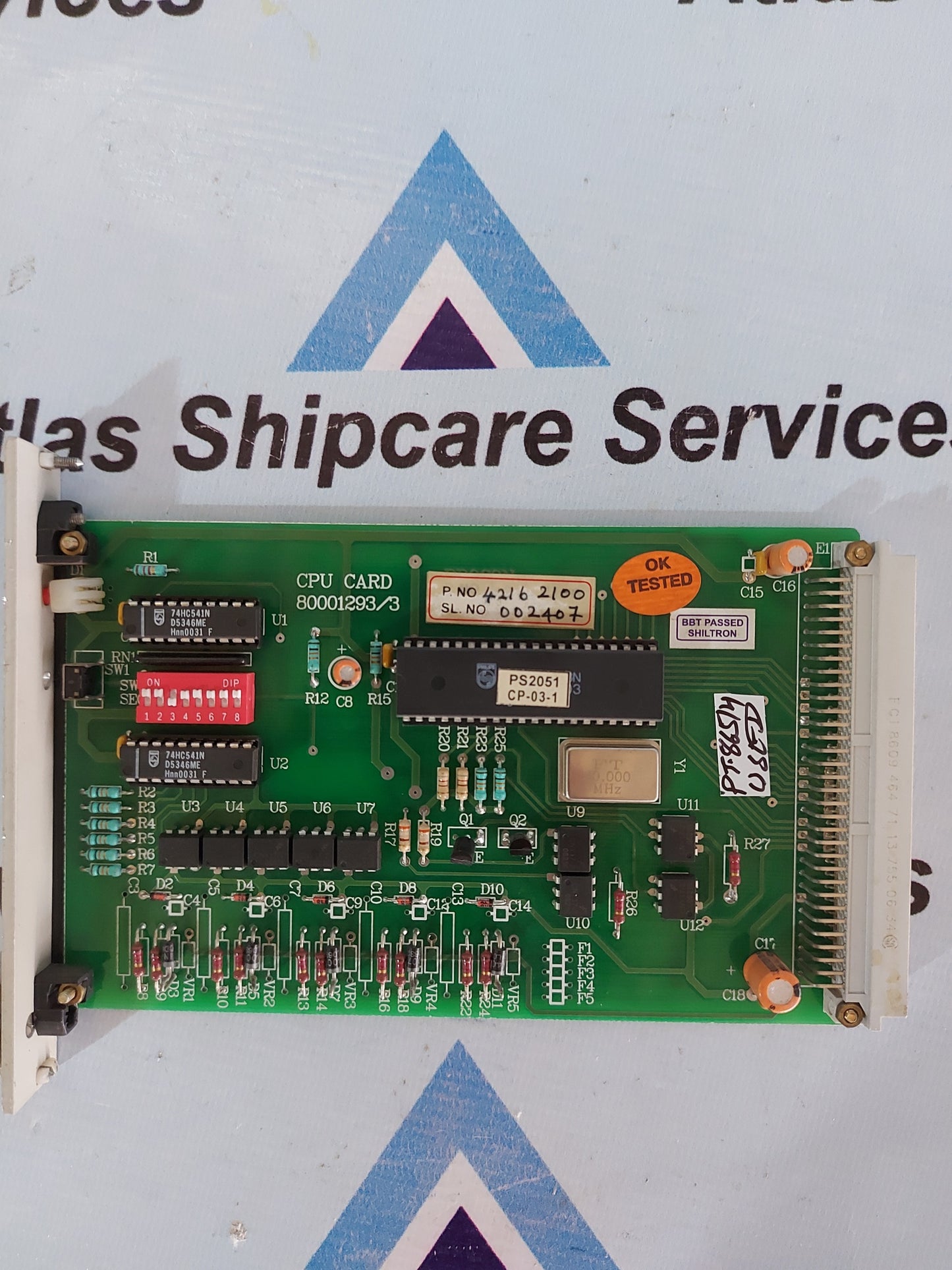 PRC 2051 CPU CARD 80001293/3