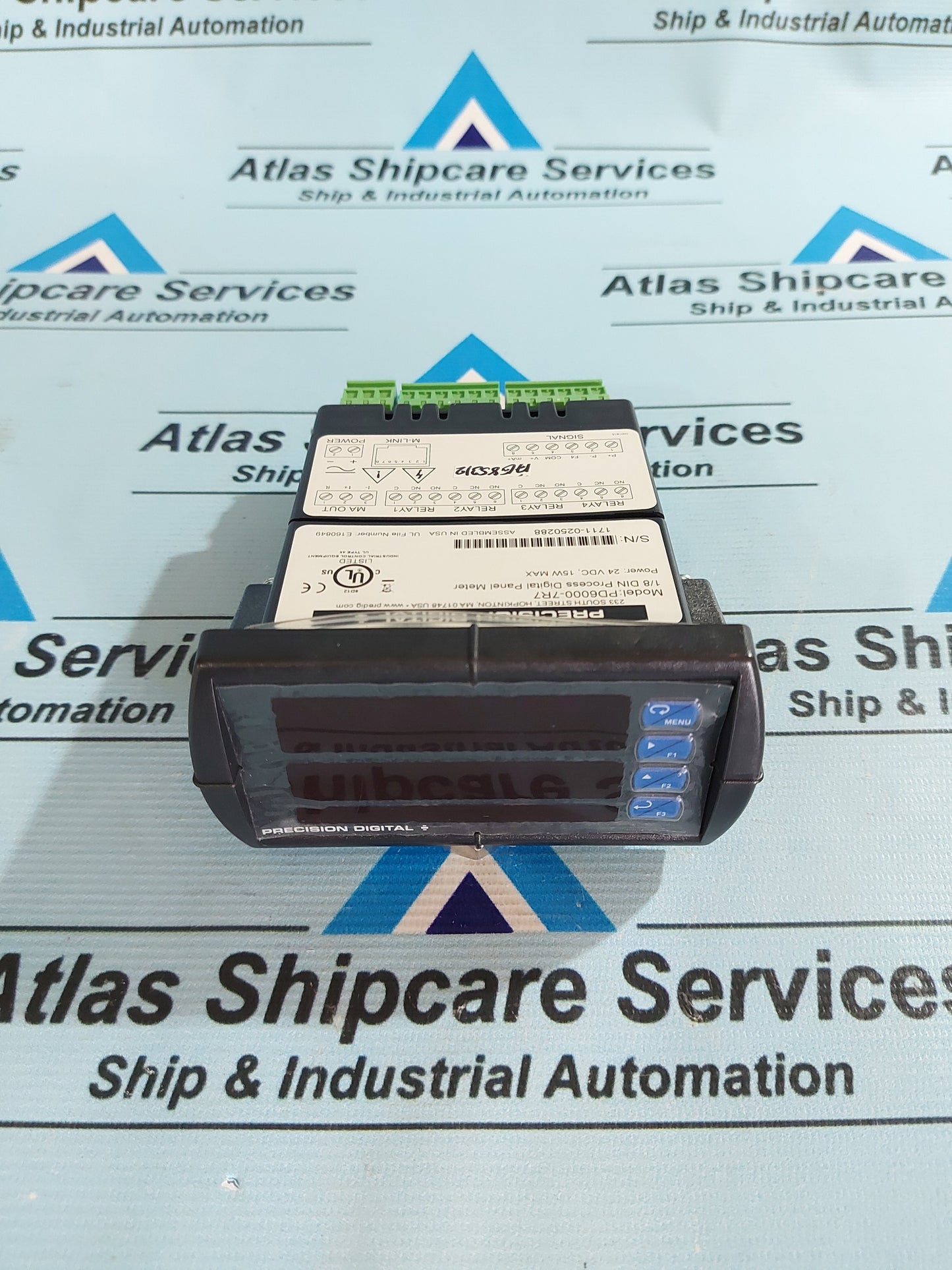 PRECISION DIGITAL PD6000-7R7 1/8 DIN PROCESS DIGITAL PANEL METER