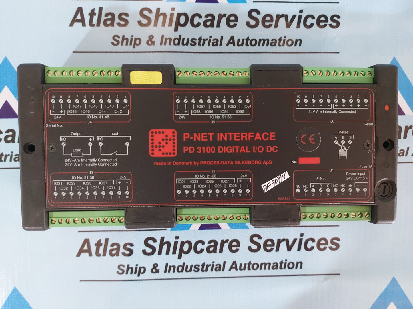 PROCES-DATA P-NET PD 3100 DIGITAL I/O DC INTERFACE MODULE