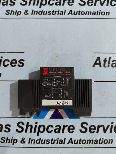 PROCES-DATA PD640 4-I/O 4-CHANNEL ANALOG INPUT MODULE