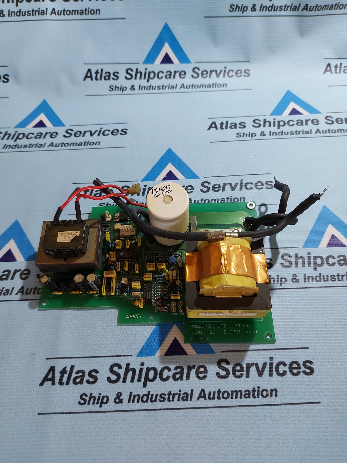 PROCONICS PR0205 CS/HI PSU - OUTPUT BOARD ISSUE 2