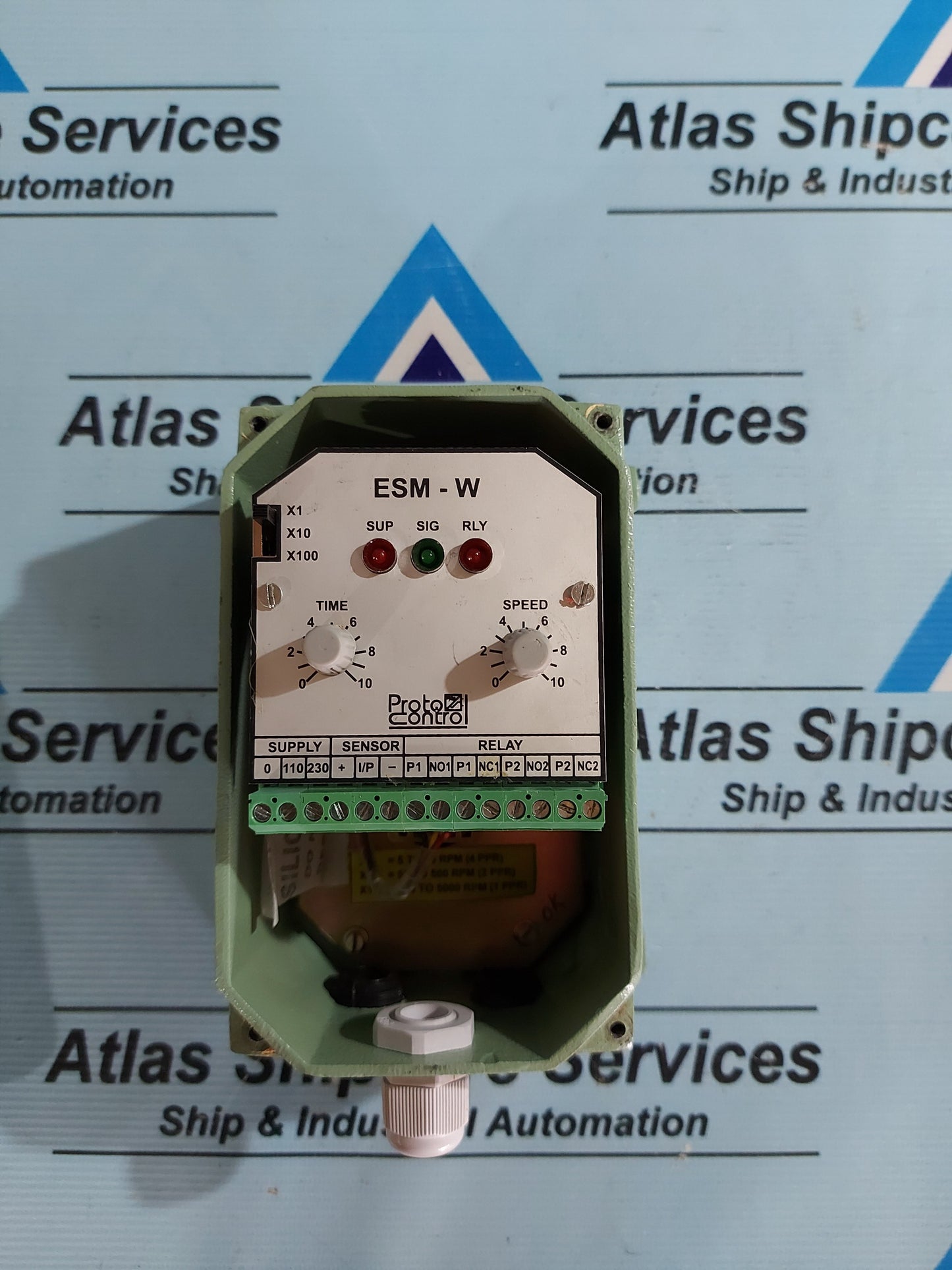 PROTOCONTROL ESM-1-W ELECTRONIC SPEED MONITOR-SWITCH